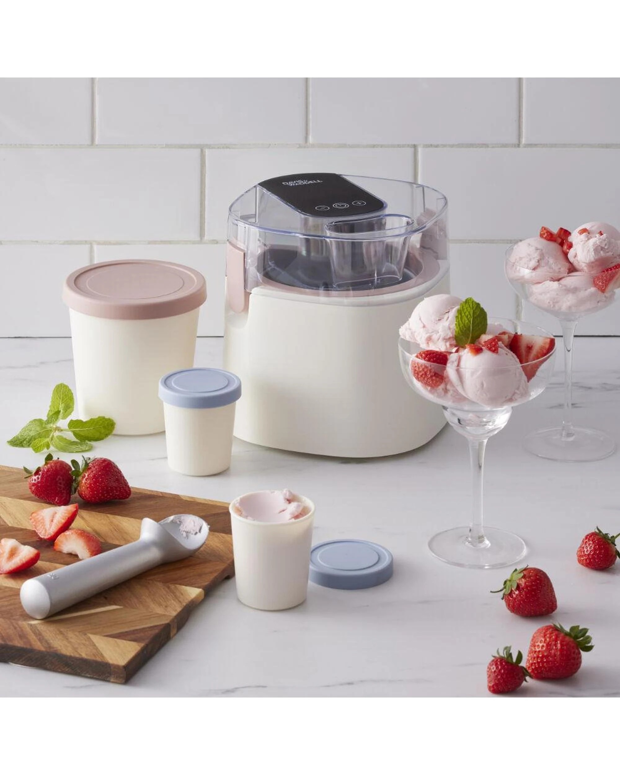 6 Davis & Waddell 1.4L Digital Ice Cream Maker, 6 of 6