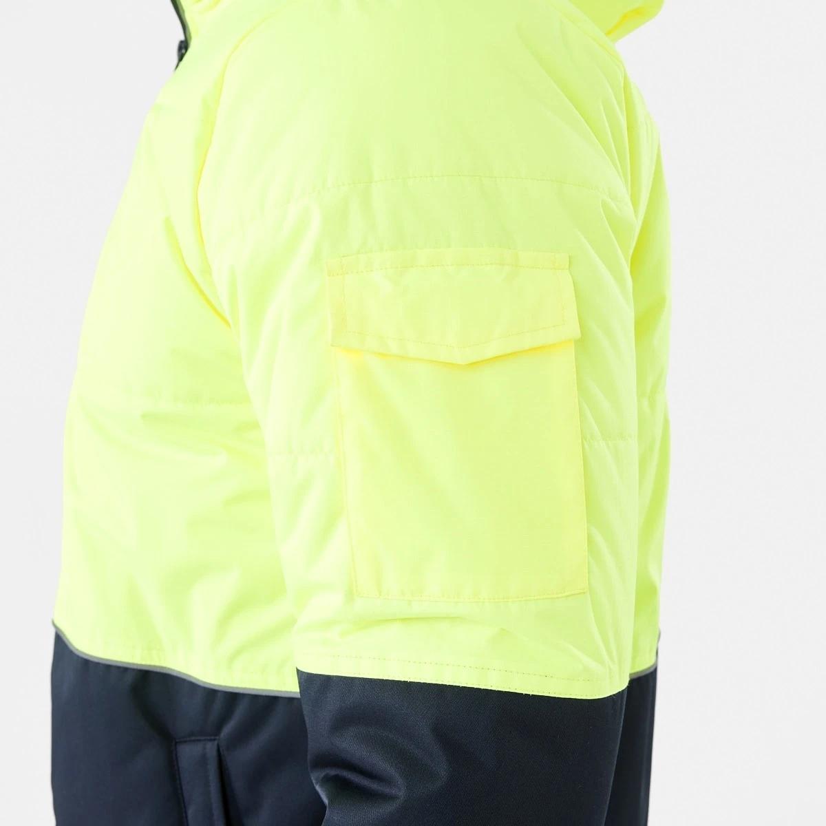 8 Hi-Visibility Puffer Jacket Yellow, 8 of 8