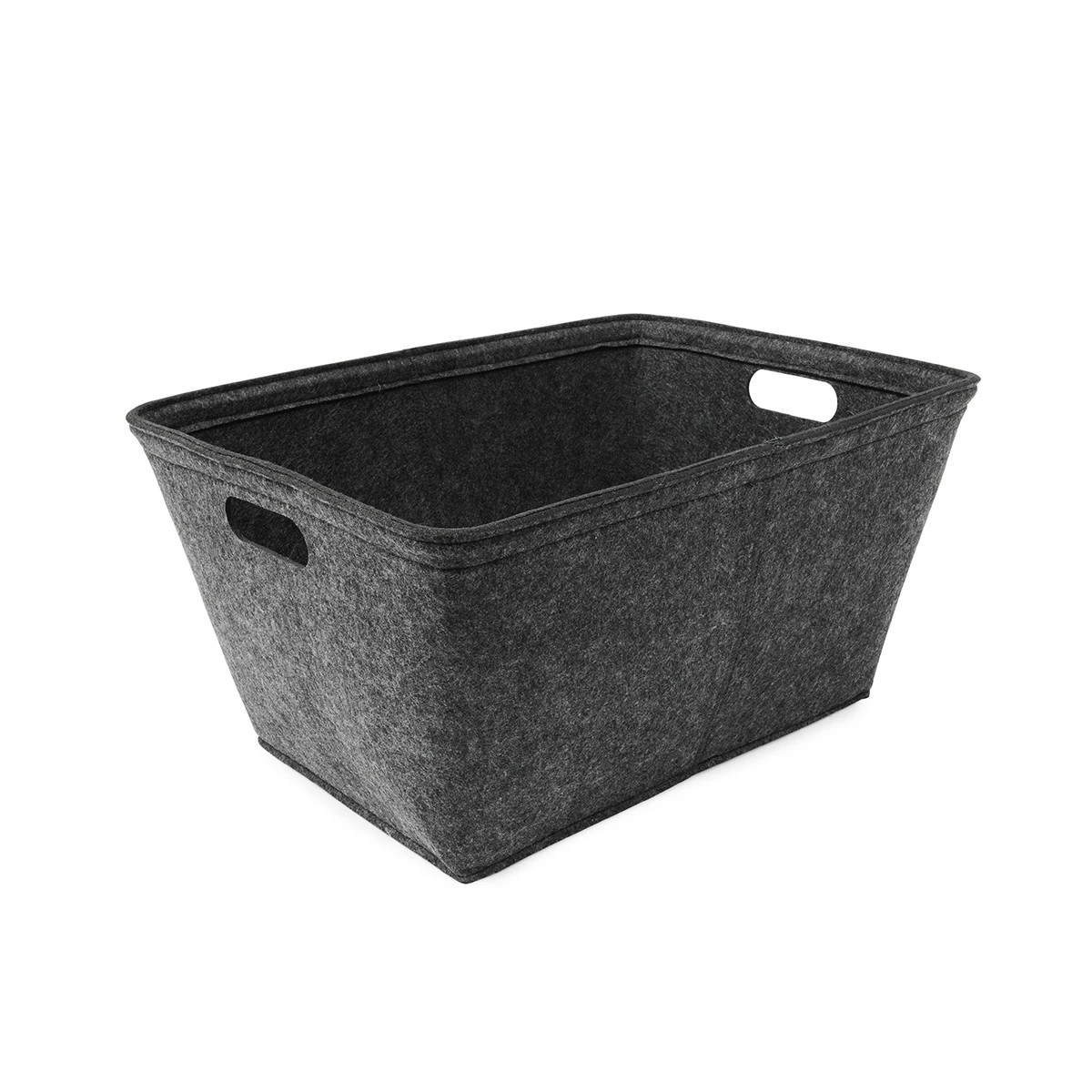 4 Felt Tub - Medium, Charcoal, 4 of 10