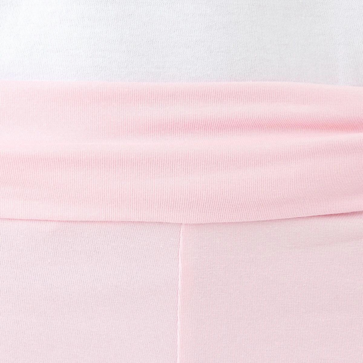 3 Roll Waist Leggings Pearl Pink, 3 of 7