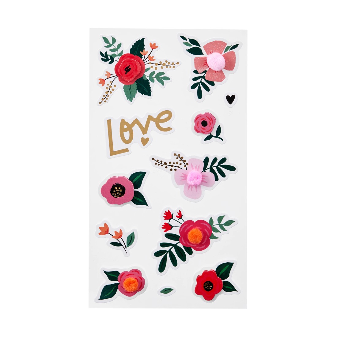 2 3D Stickers - Bouquet, 2 of 3