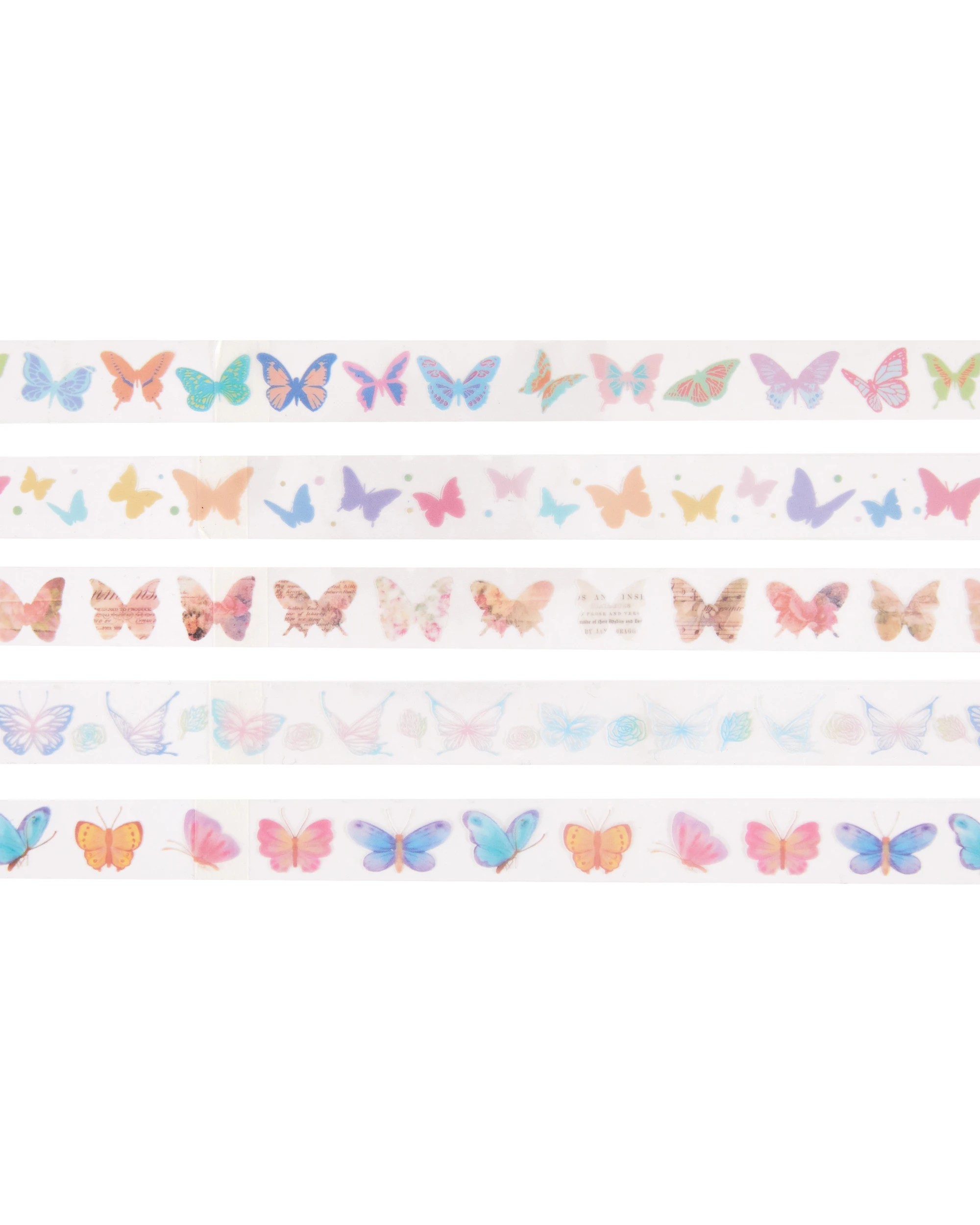 3 5 Pack Decorative Tapes - Butterfly, 3 of 3
