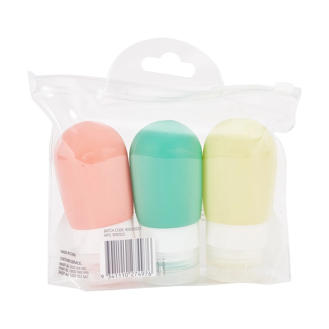 9 OXX Travel Solutions 3 Pack Travel Bottle Set, 9 of 9