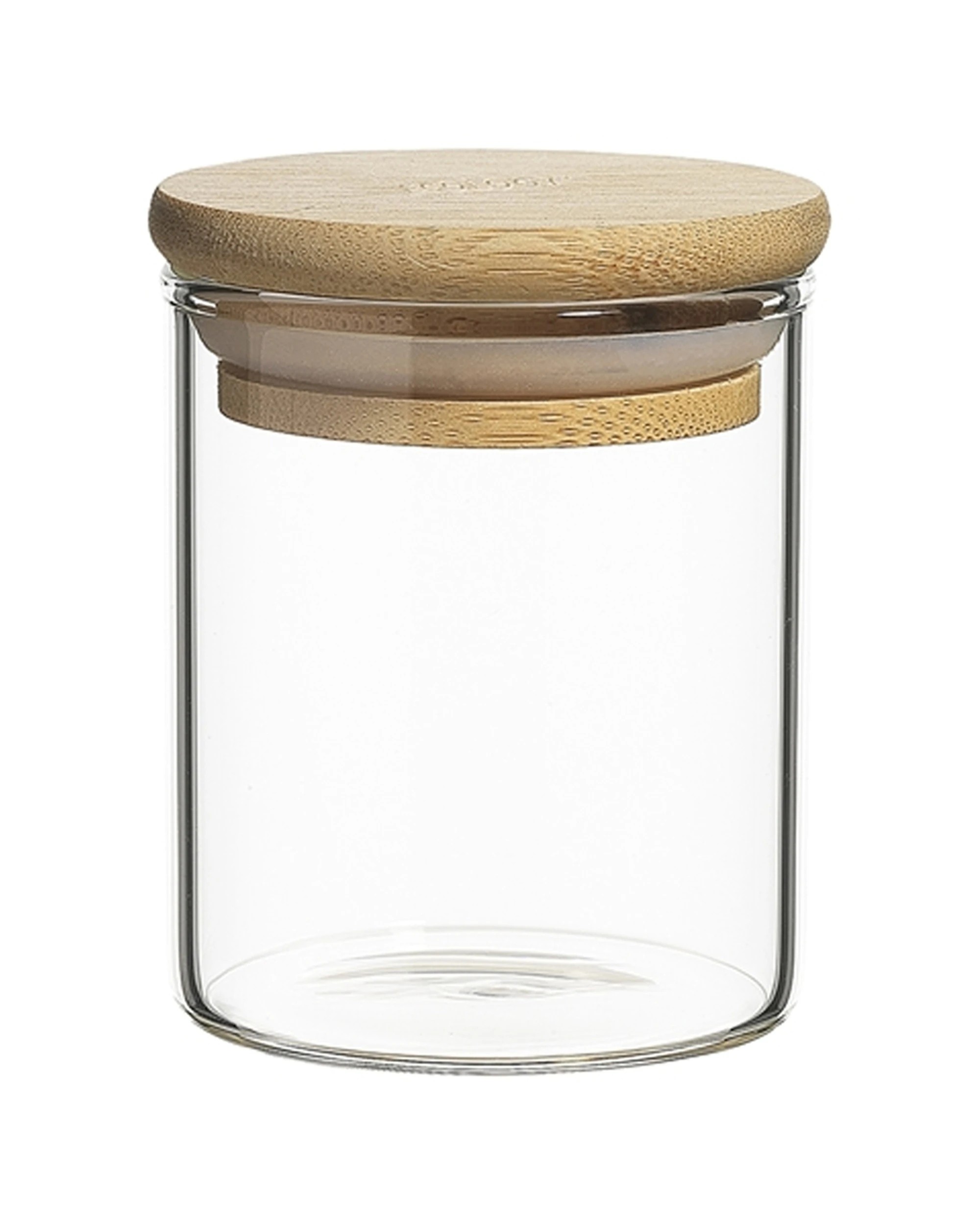 2 6pc Ecology Pantry 7.5cm Round Spice Jar Container Storage Set W/ Bamboo Lid - Natural, 2 of 3