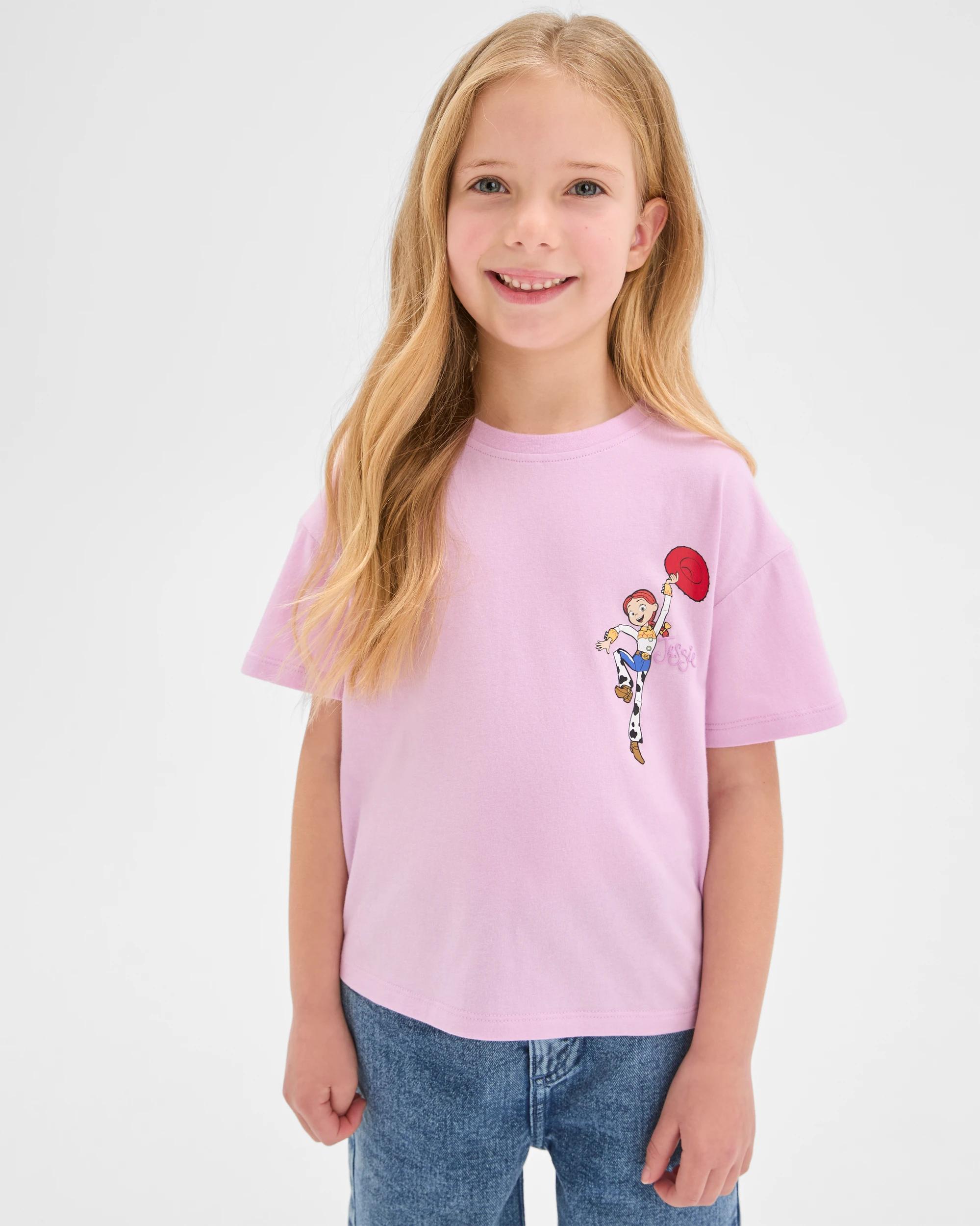 1 Disney Pixar Toy Story Australian Cotton T-Shirt PURPLE PLACEMENT, 1 of 7