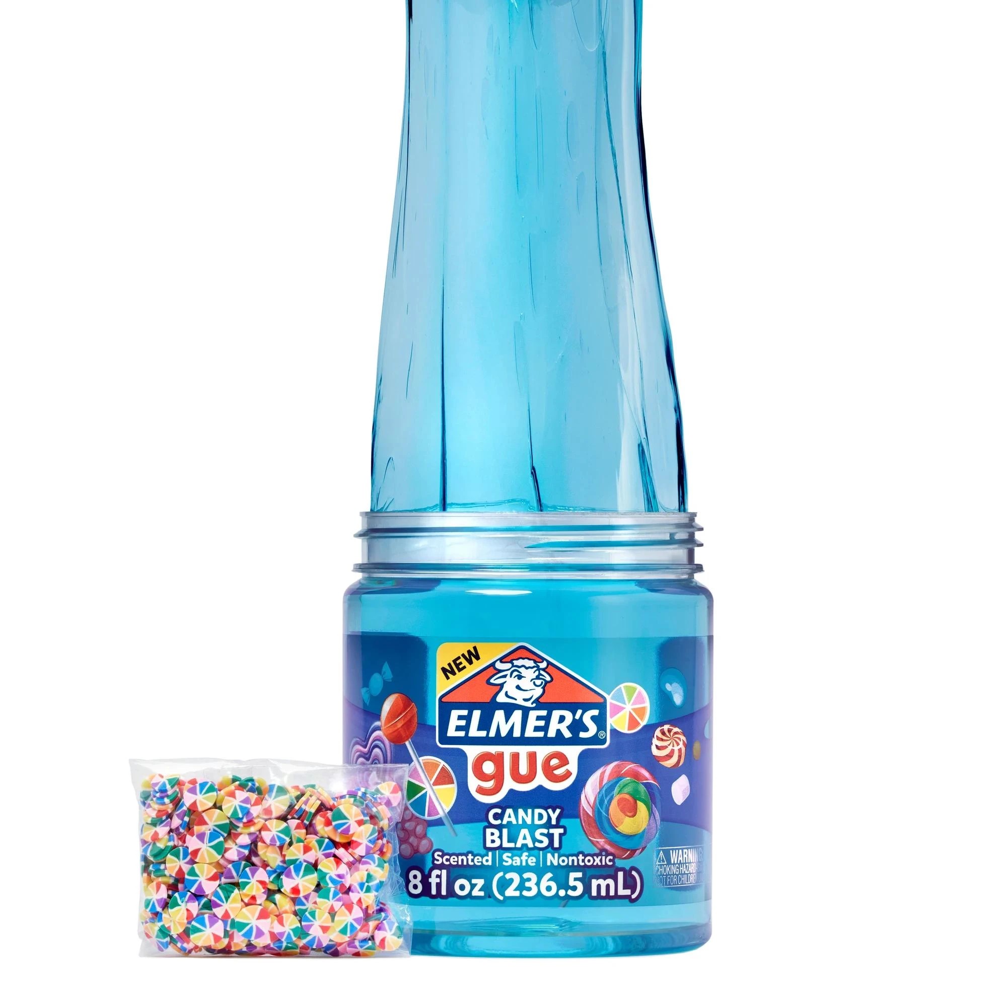2 Elmers Gue Premade Slime Candy Blast - Blue, 2 of 8