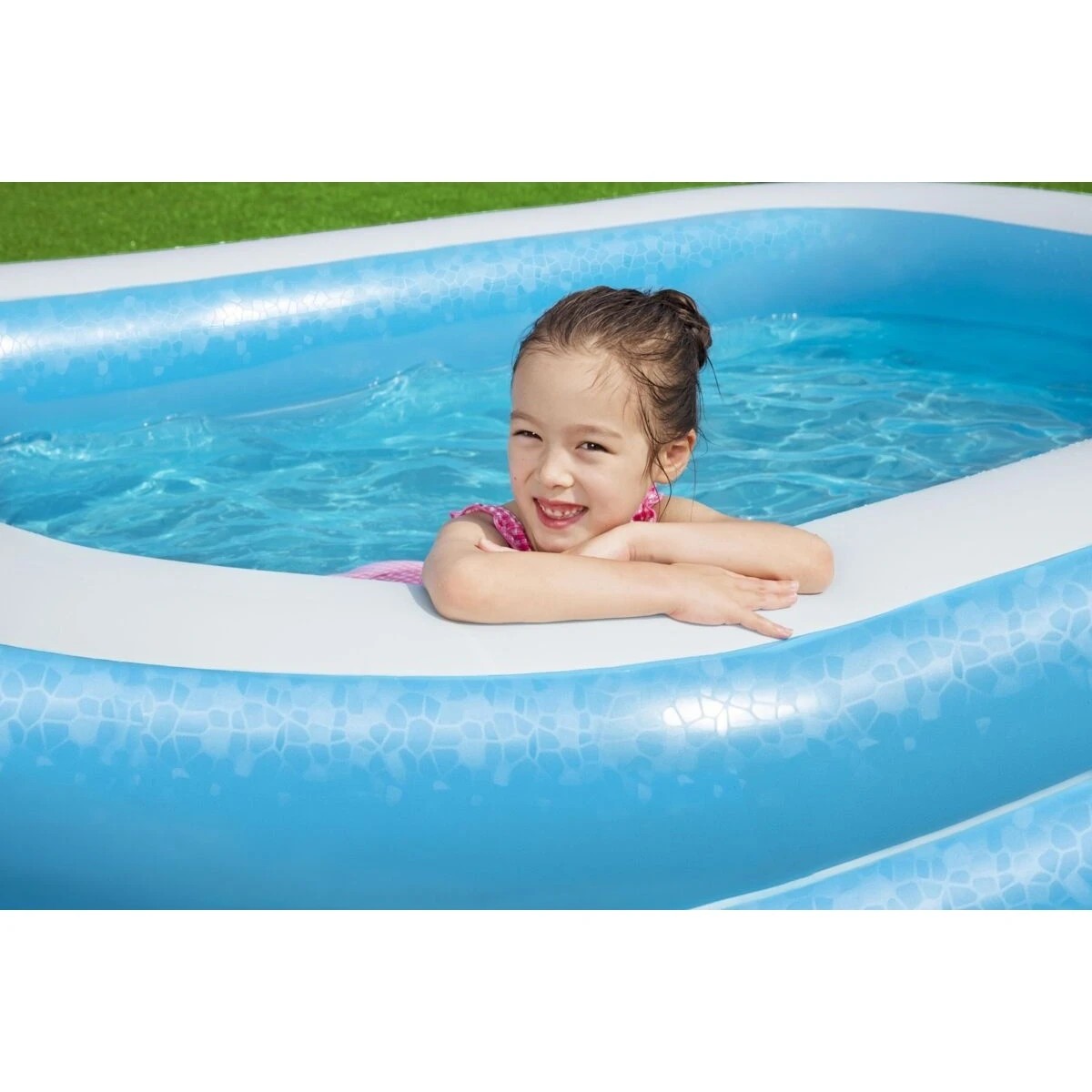 4 Bestway Blue Rectangular Family Pool, 4 of 5