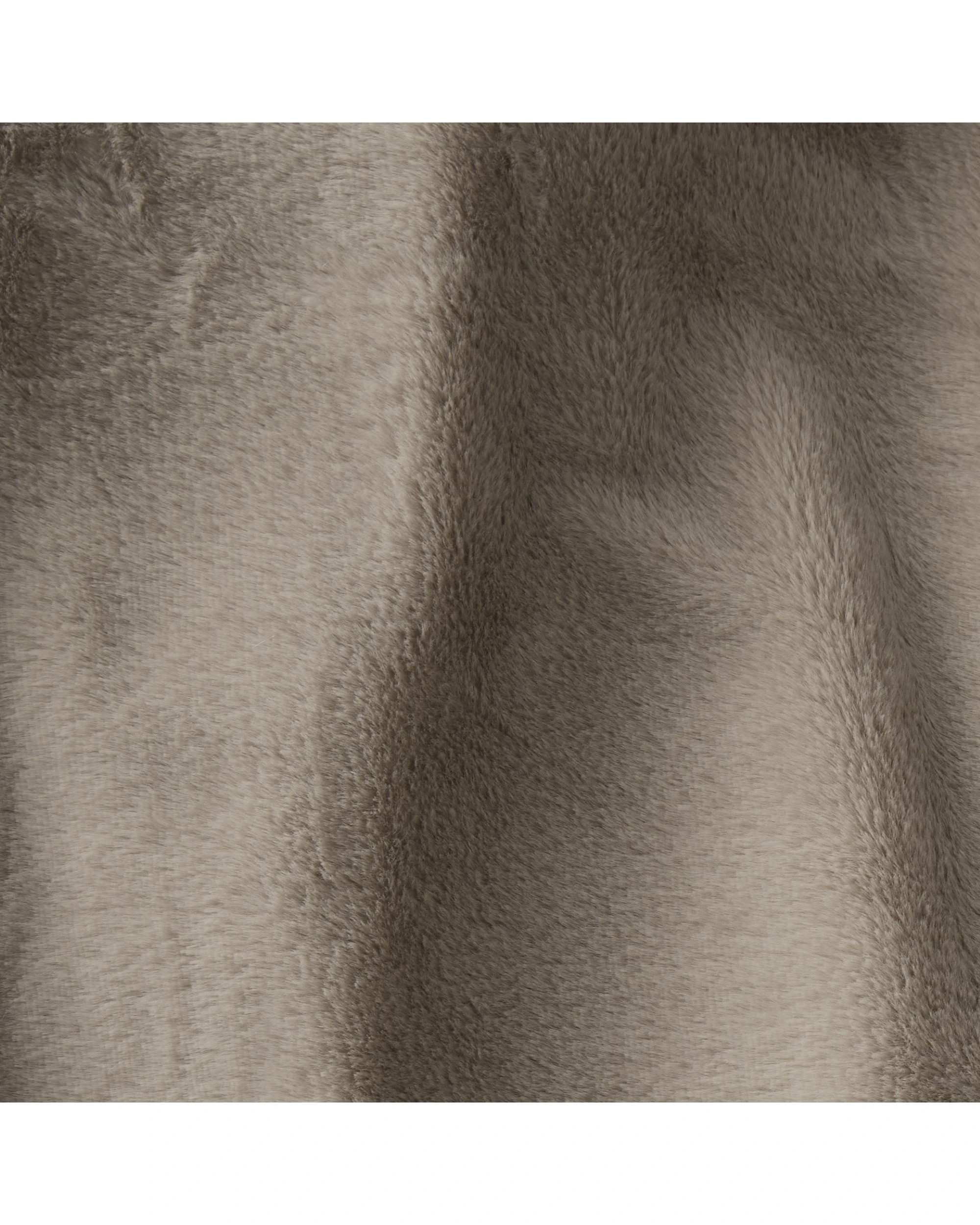 4 Dreamaker Denver Carved Stripe Faux Fur Throw 180x200cm - Natural, 4 of 8