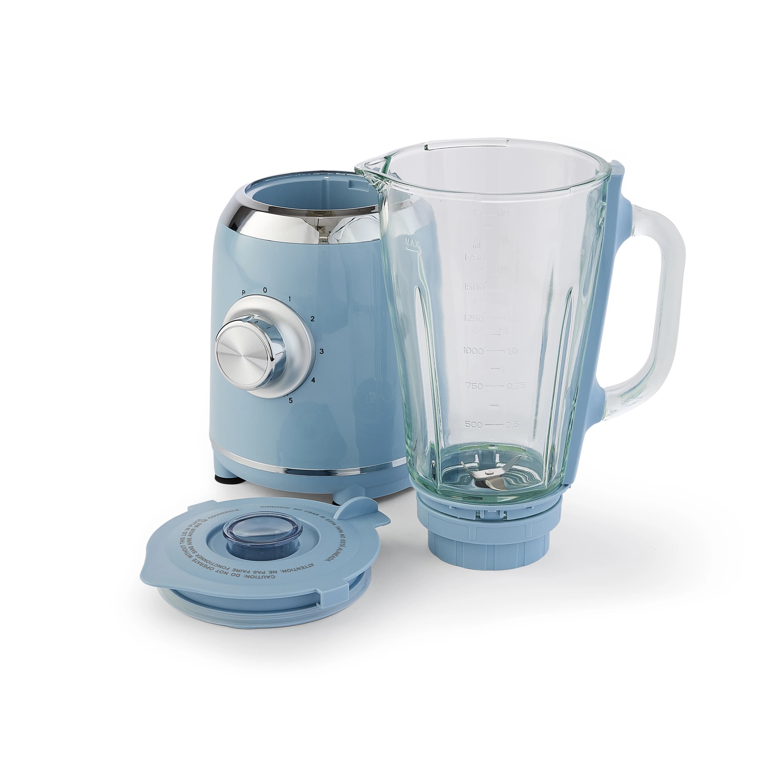 9 1.75 Litre Retro Blender - Blue, 9 of 9