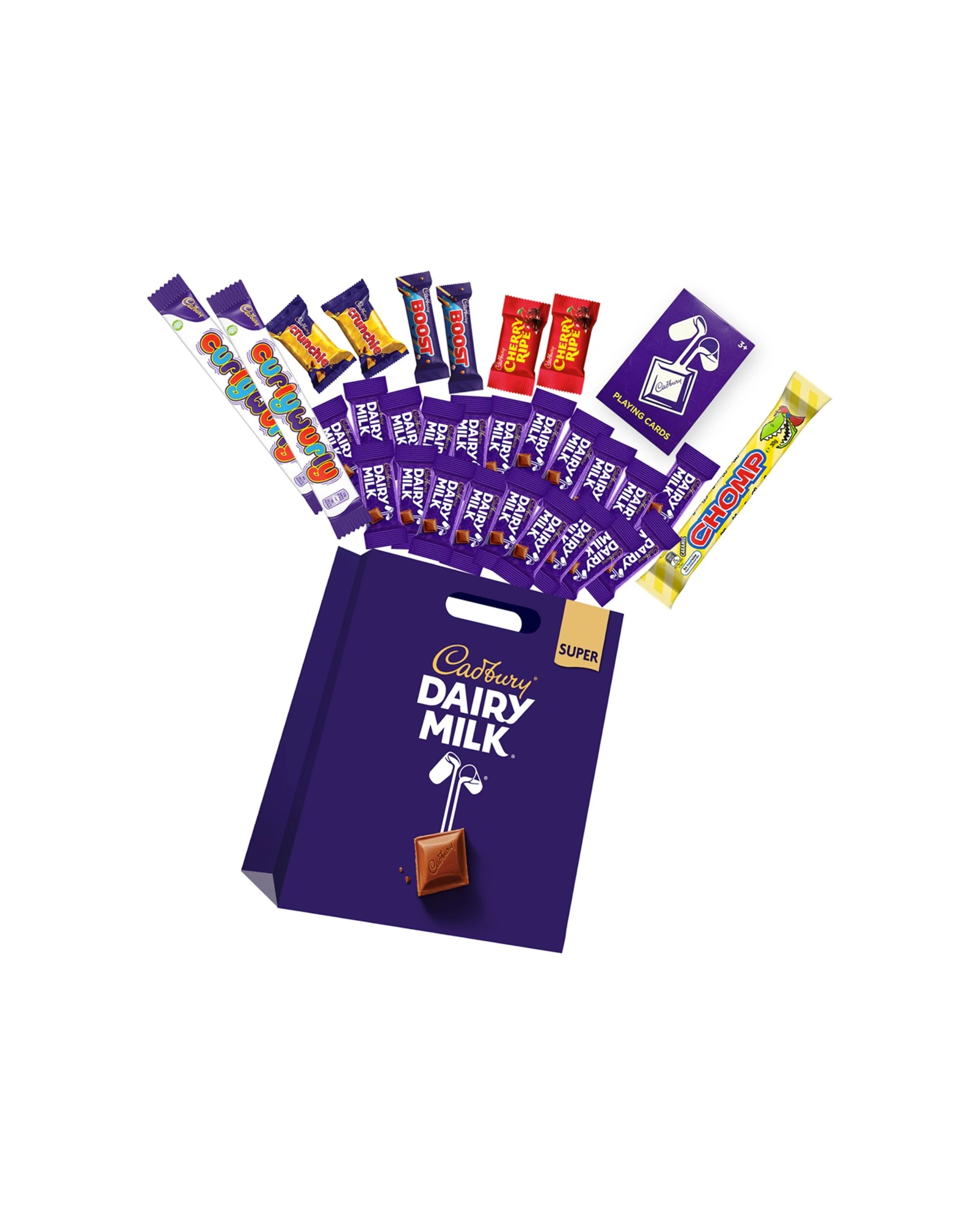 1 Cadbury 29pc Dairy Milk Superbag Showbag Chocolate Sweet Treat Snacks - Multi, 1 of 1