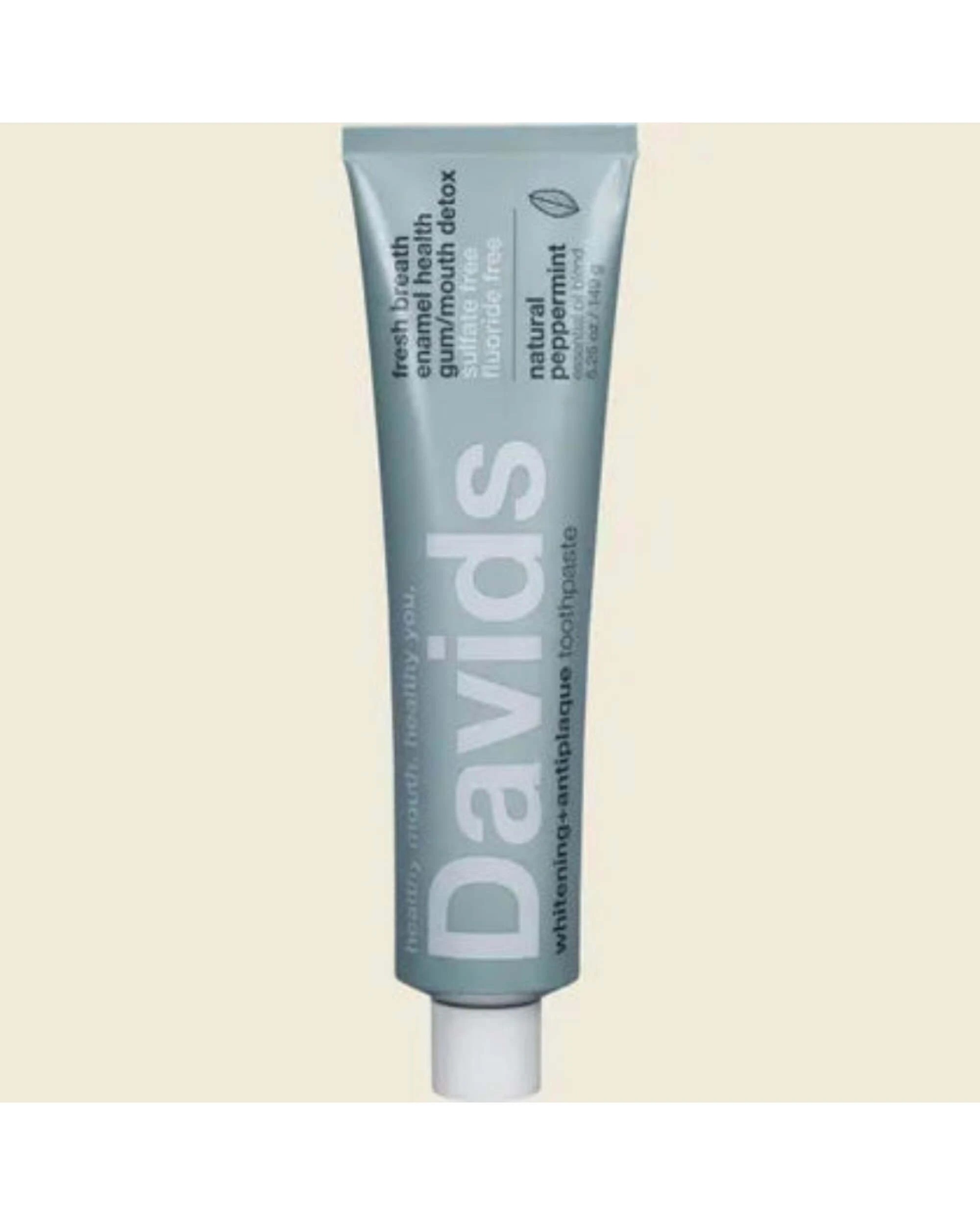 2 Davids Hydroxi Toothpaste Whitening & Antiplaque Peppermint 149g, 2 of 3