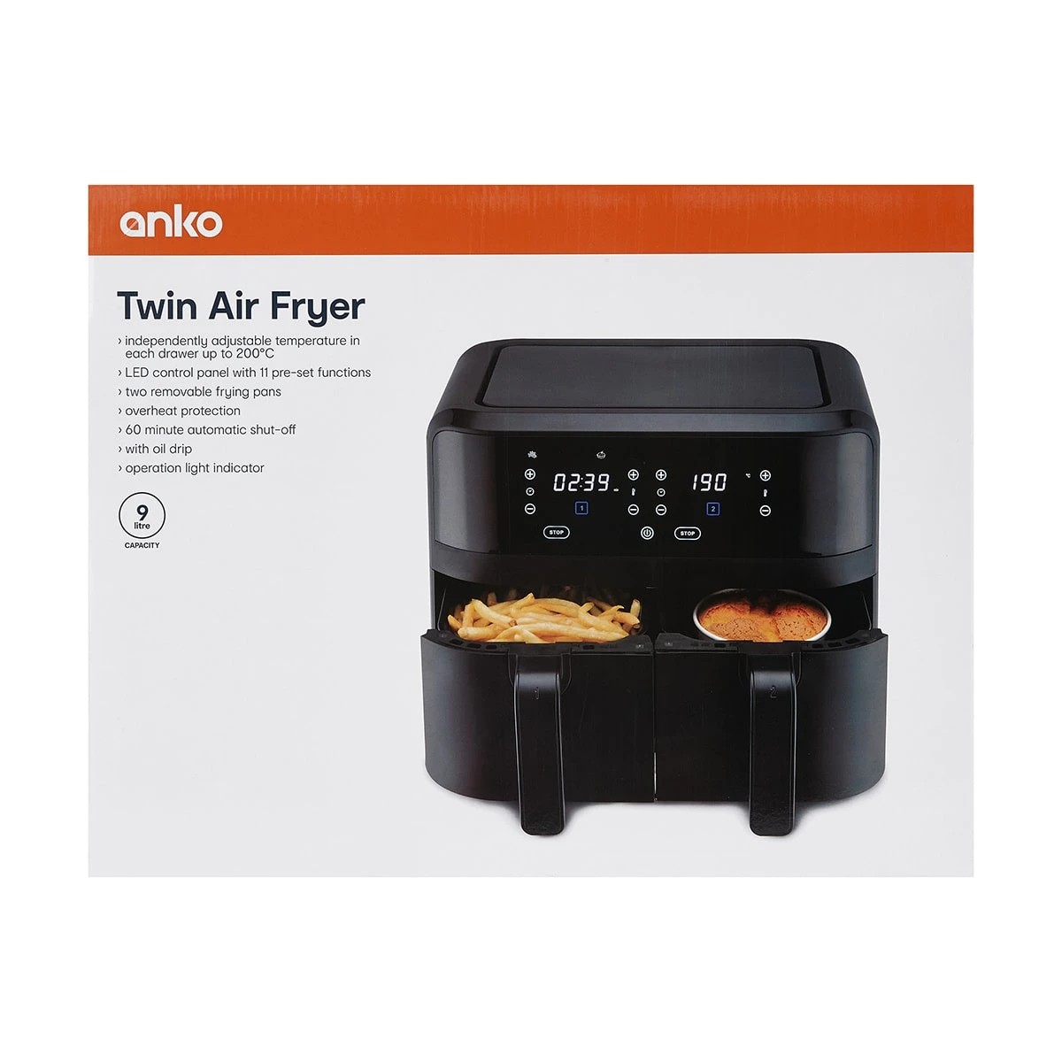 9 9L Twin Air Fryer, 9 of 10