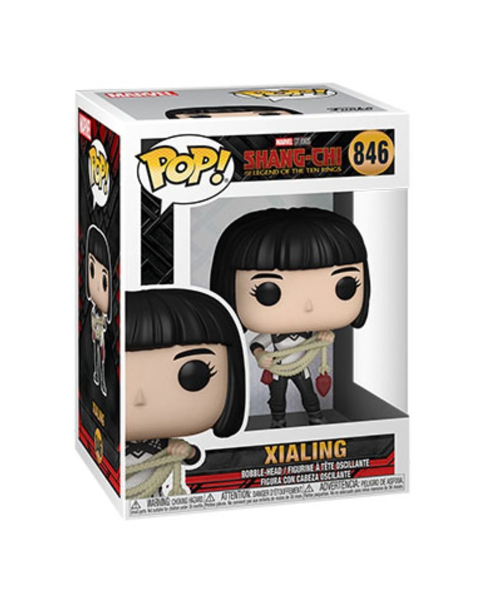 3 Pop Vinyl Figurine Shang-Chi - Xialing Marvel Action Figure 10cm Collectible - Multi, 3 of 3