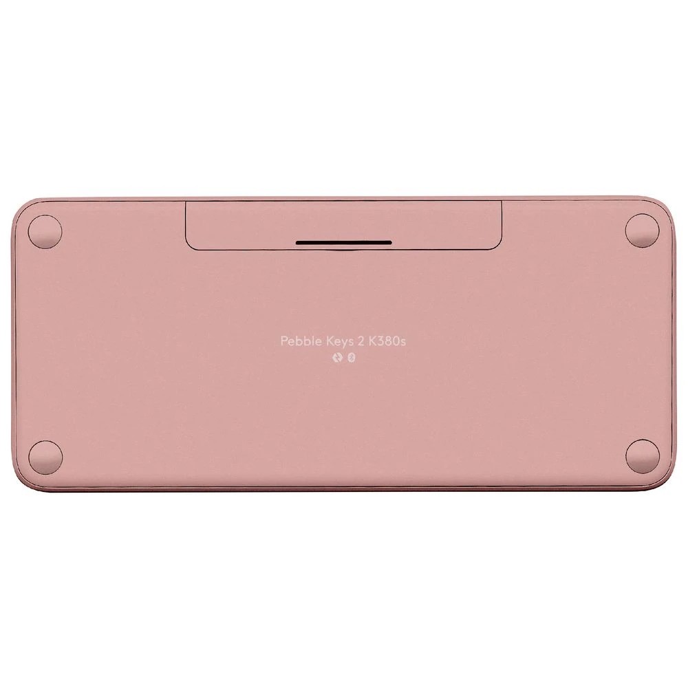 4 Logitech K380s Pebble 2 Keys Wireless Keyboard Rose, 4 of 6