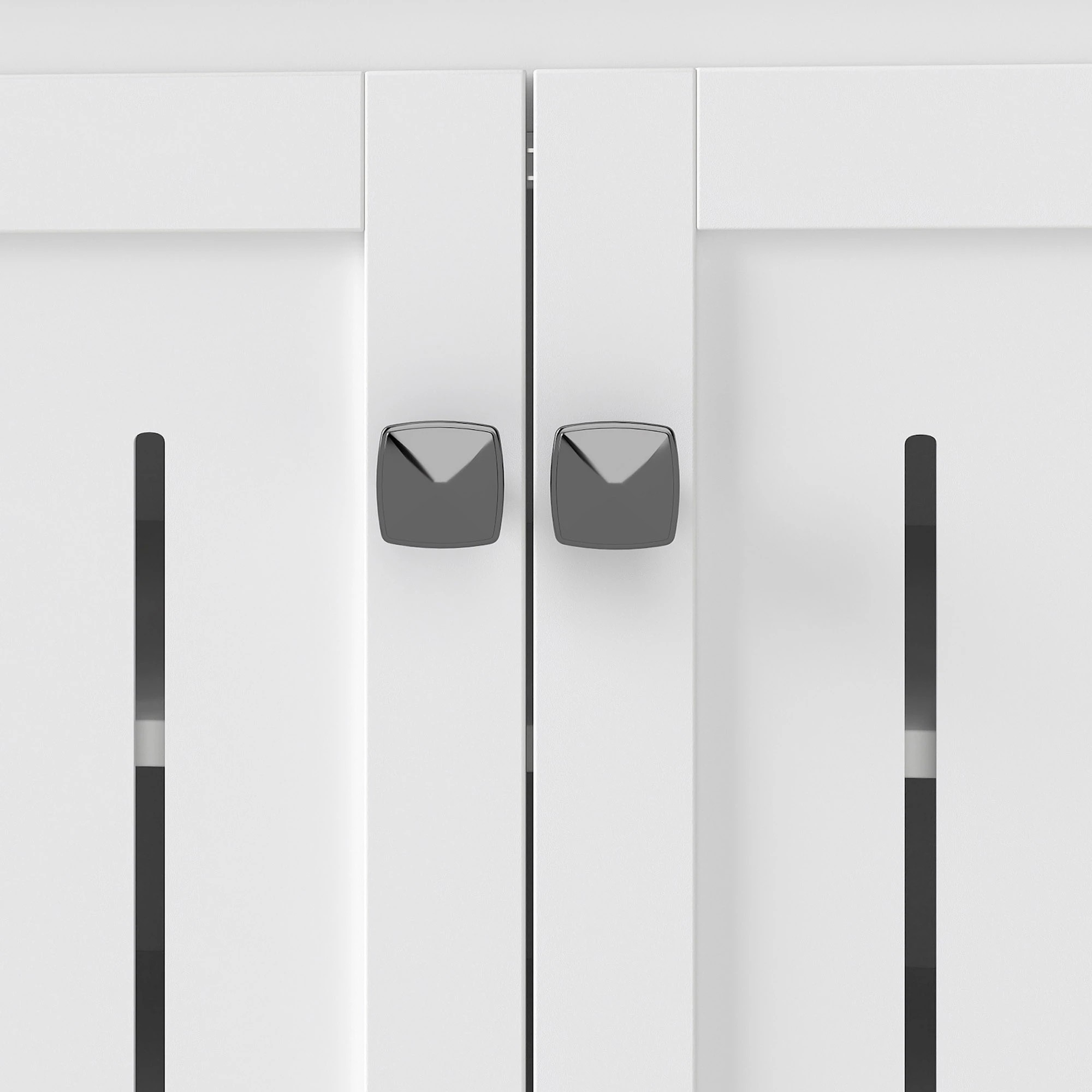 4 Levede Shoe Cabinet 5-Tier - White, 4 of 10