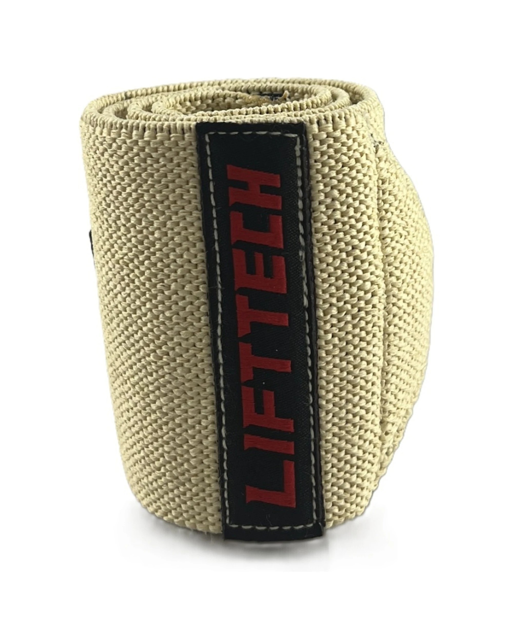 3 Lift-Tech Fitness 2pc Pro Thumb Loop Wrist Support Adjustable Wrap 20 Inch Skin - Beige, 3 of 3