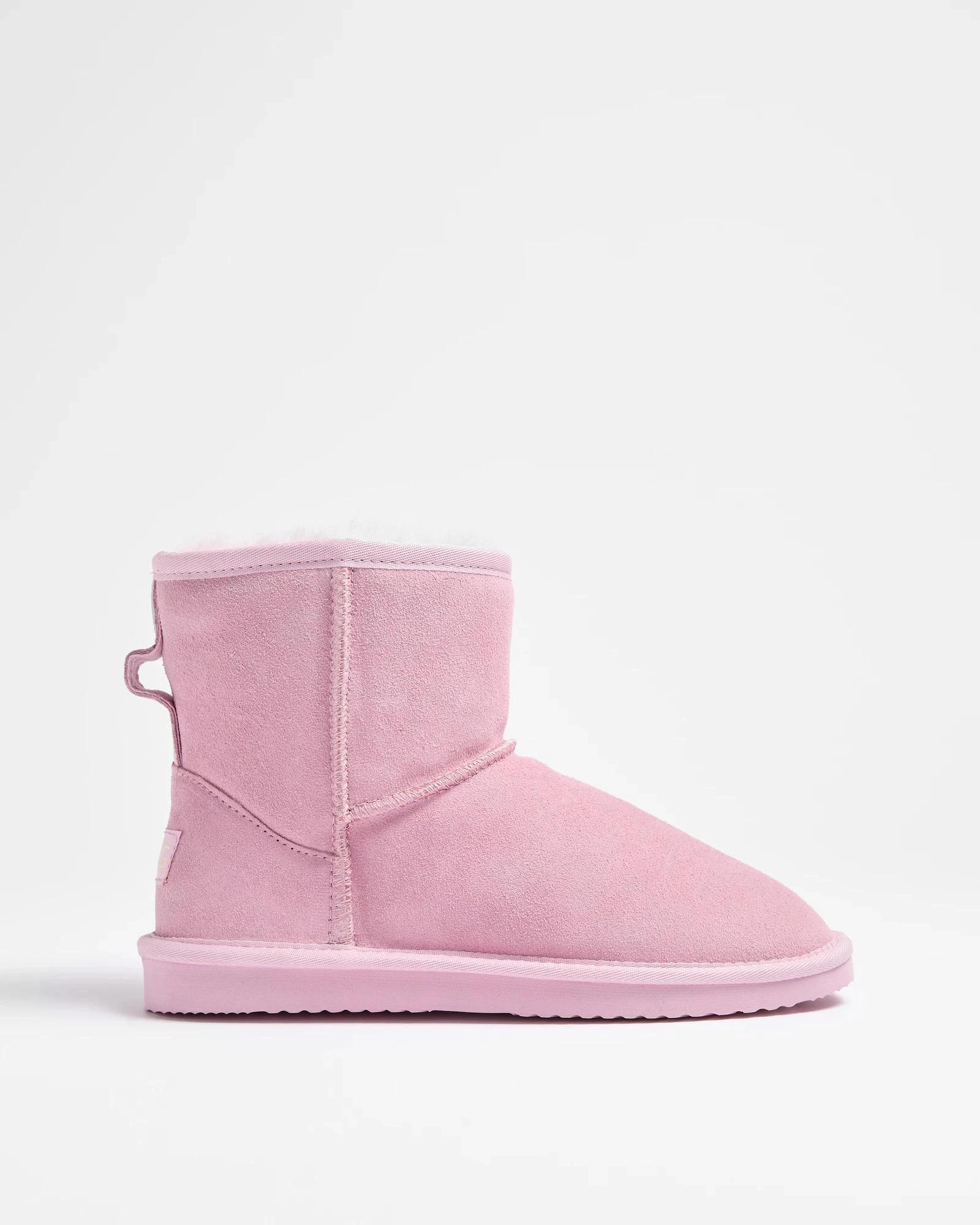 1 Australian Design Ugg Boots and Slippers Australian Design UGG Leather and Sheepskin Boots PINK, 1 of 3