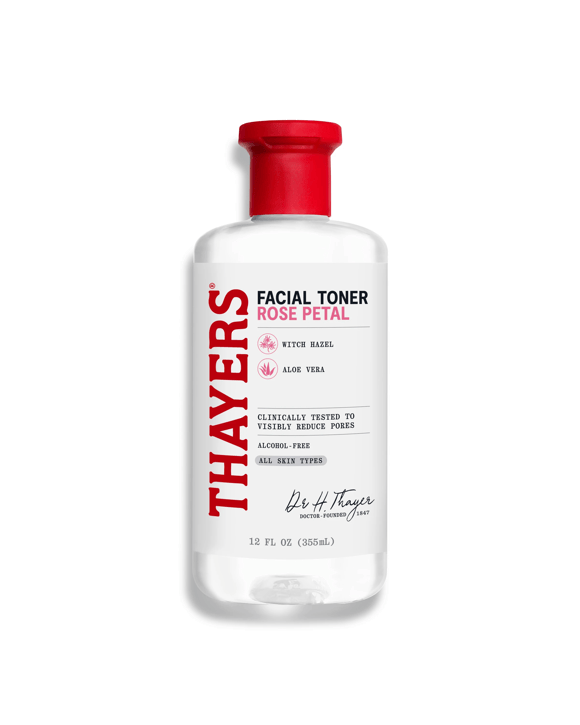 Thayers Rose Petal Alcohol Free Facial Toner 355ml - Witch Hazel and Aloe Vera