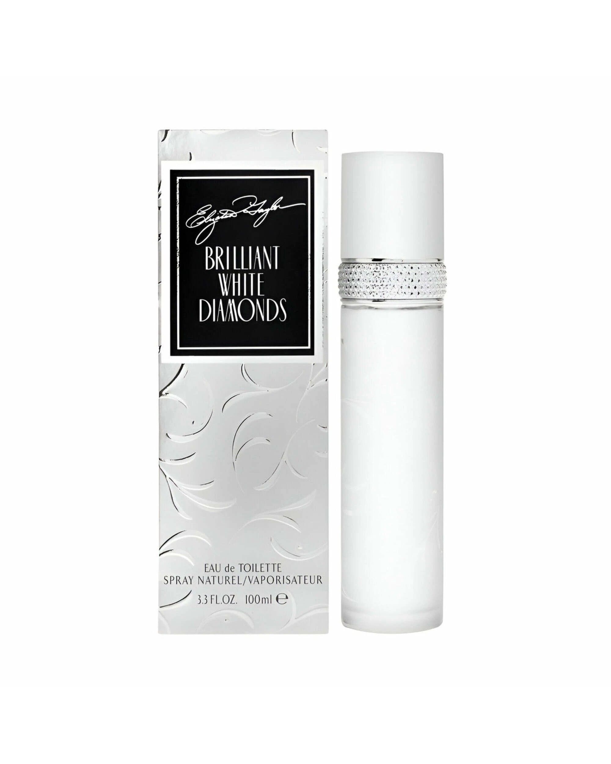 1 Elizabeth Taylor White Diamonds Brilliant 100ml EDT, 1 of 1