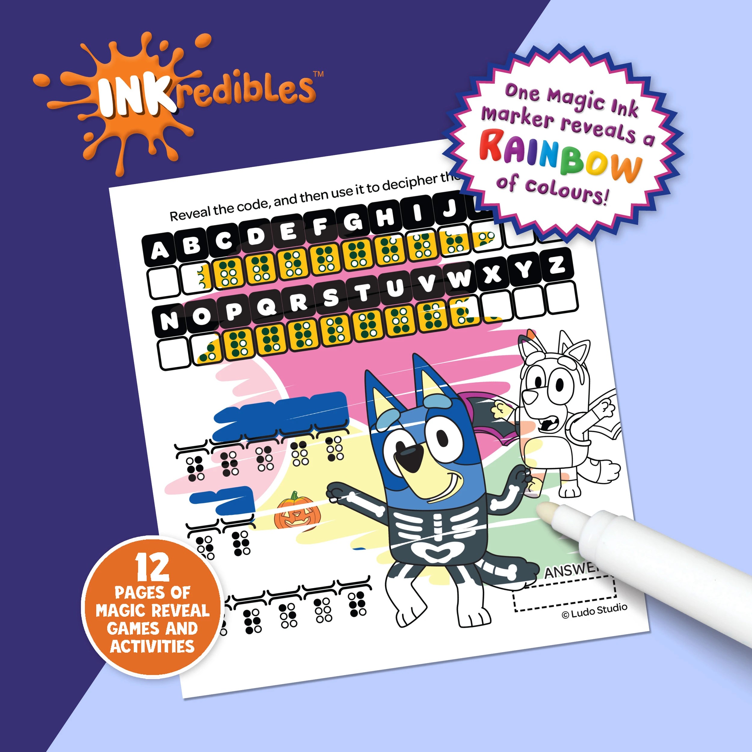 2 INKredibles Bluey Magic Ink Pictures! - Book, 2 of 5