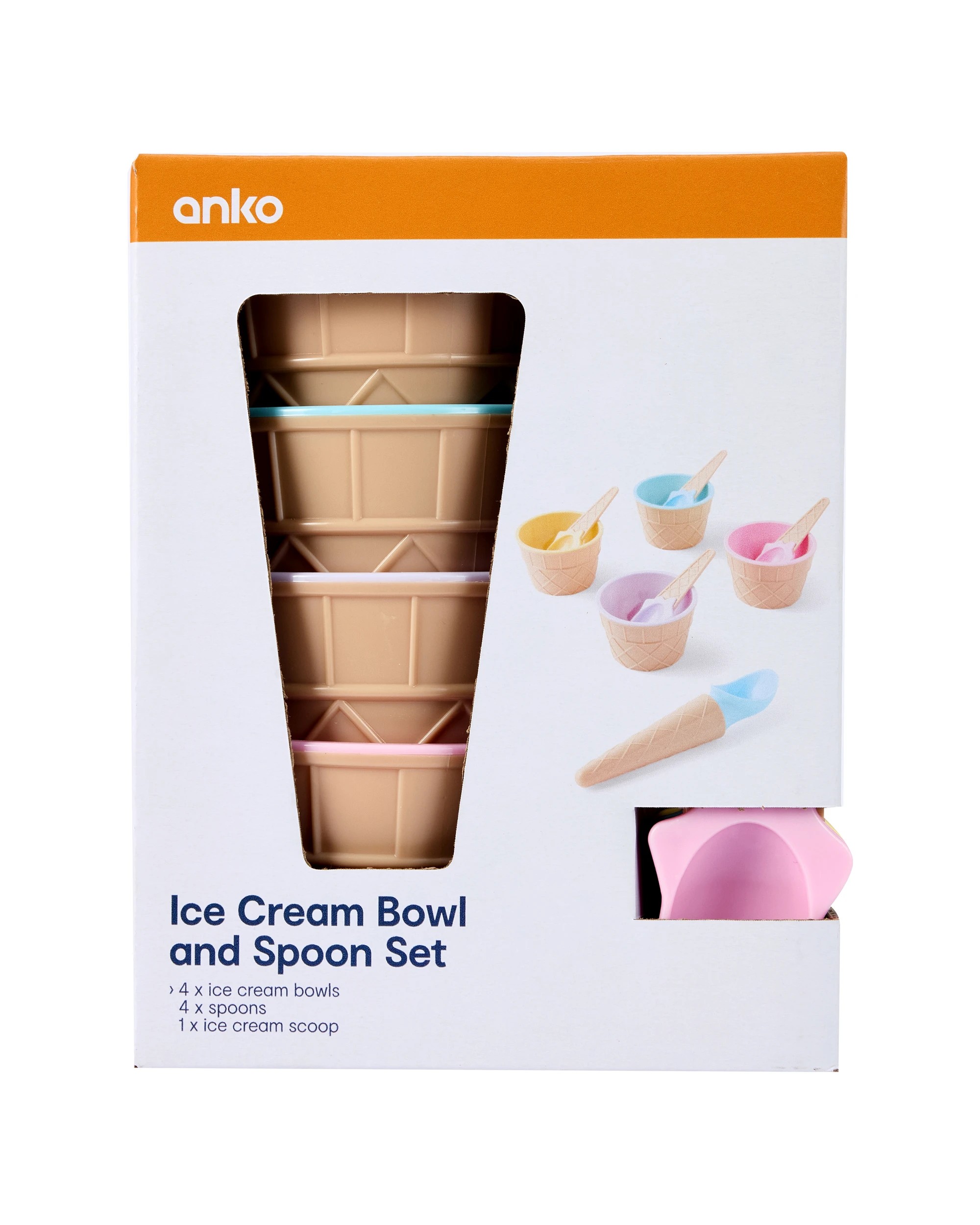 9 Ice Cream Bowl and Spoon Set, 9 of 9