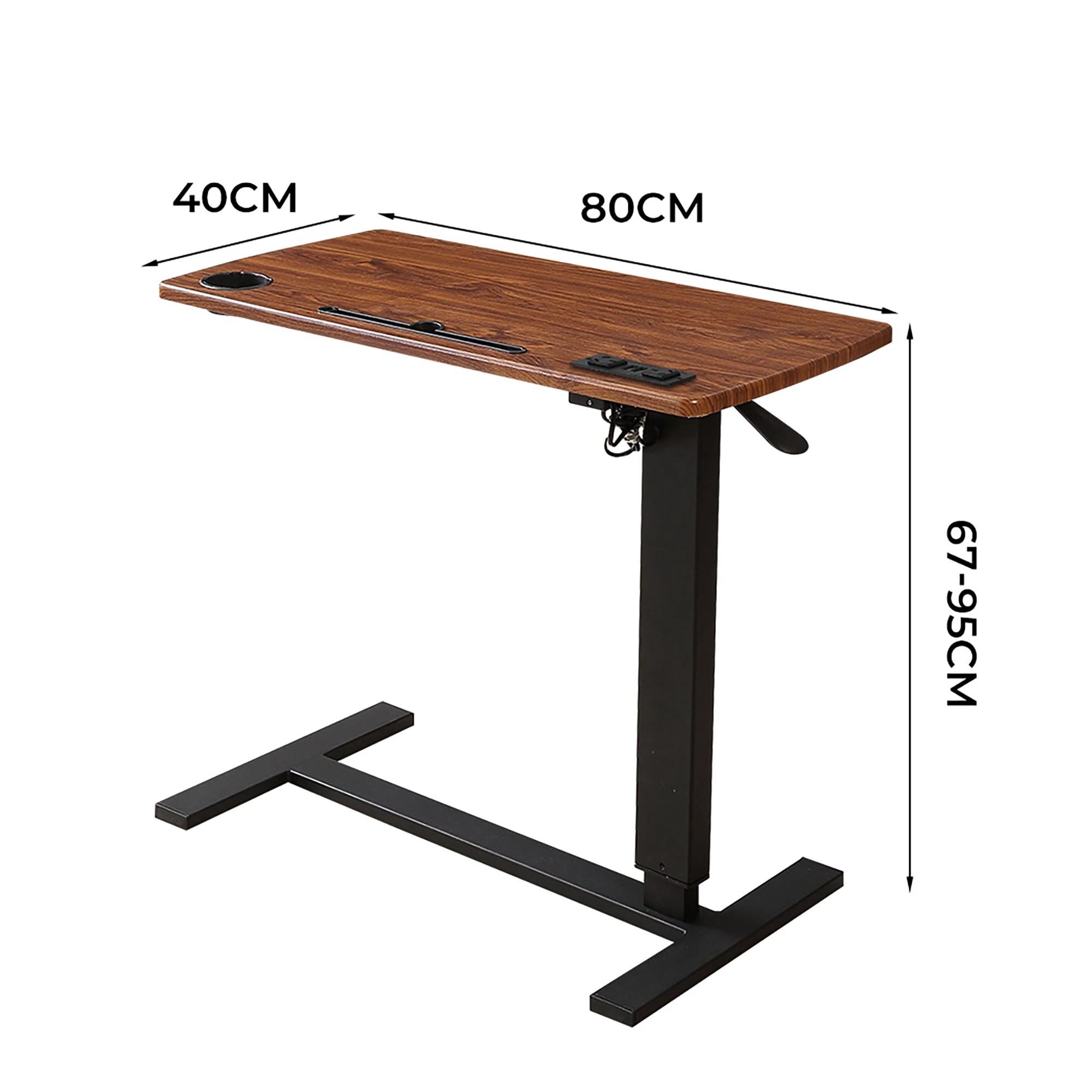 5 Levede Adjustable Foldable Standing Desk, 5 of 6