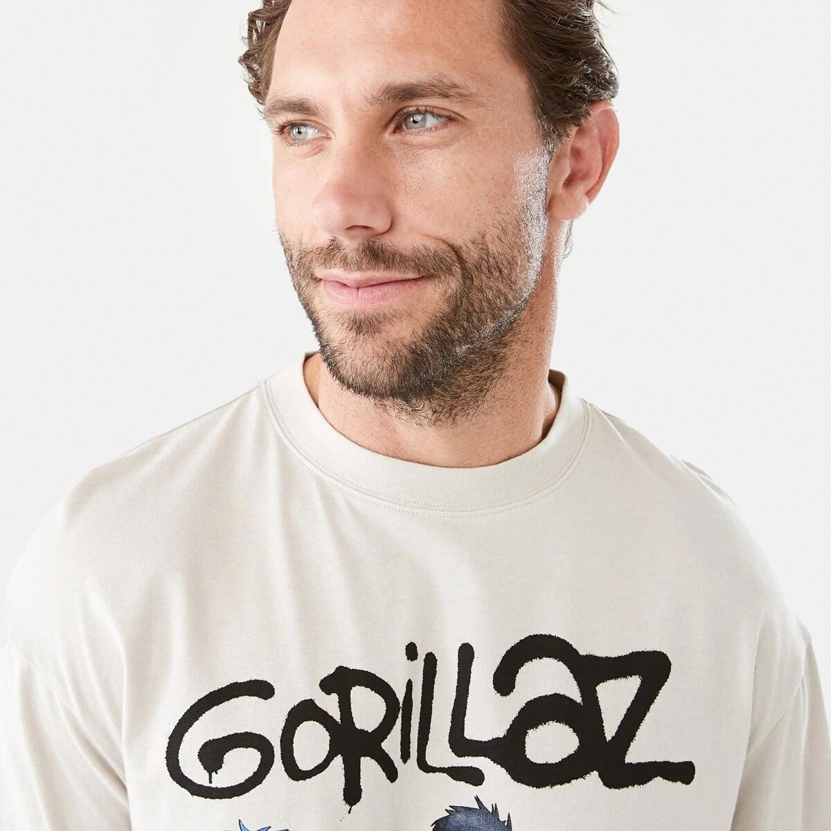 4 Gorillaz Oversized License T-shirt White, 4 of 5