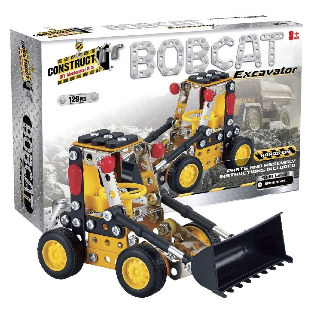 2 Constrcut It DIY Mechanical Kit Bobcat 110 Pieces, 2 of 3