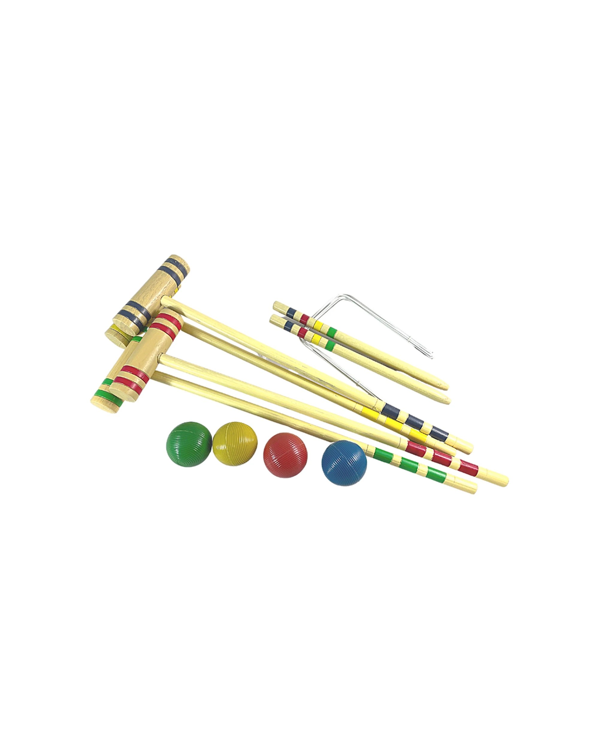 2 Regent Classic 4 Player Croquet Set Game - Multi, 2 of 4