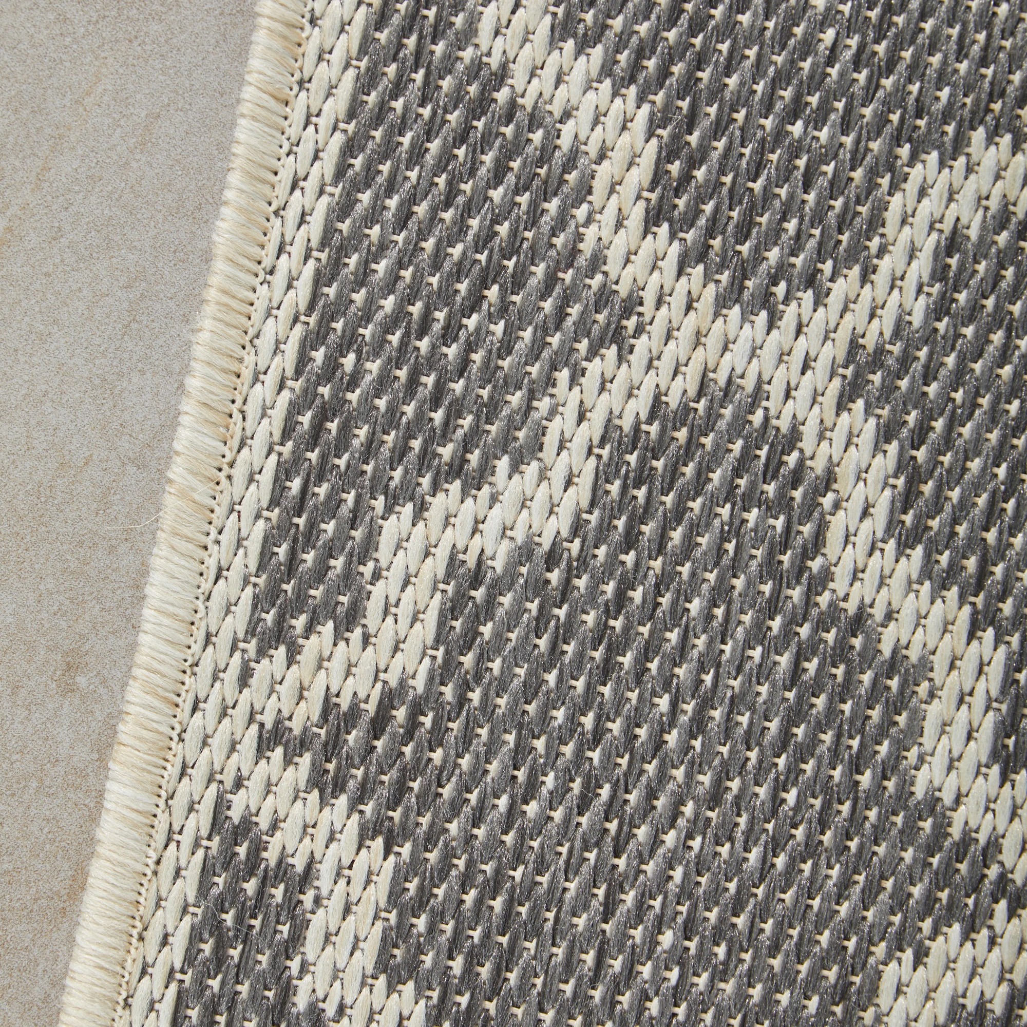 4 Common Ground Rugs Portman Tash 300x80cm Runner - Medium Pet Friendly Outdoor Rug - Grey, 4 of 9