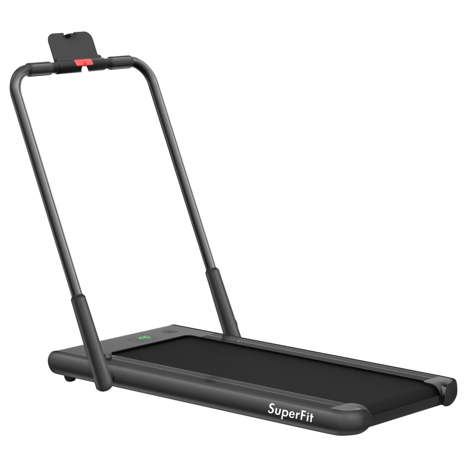 1 Costway 2in1 Electric Treadmill 12kmh APP Folding Running Machine Walking Pad w/LED Display - Black, 1 of 1