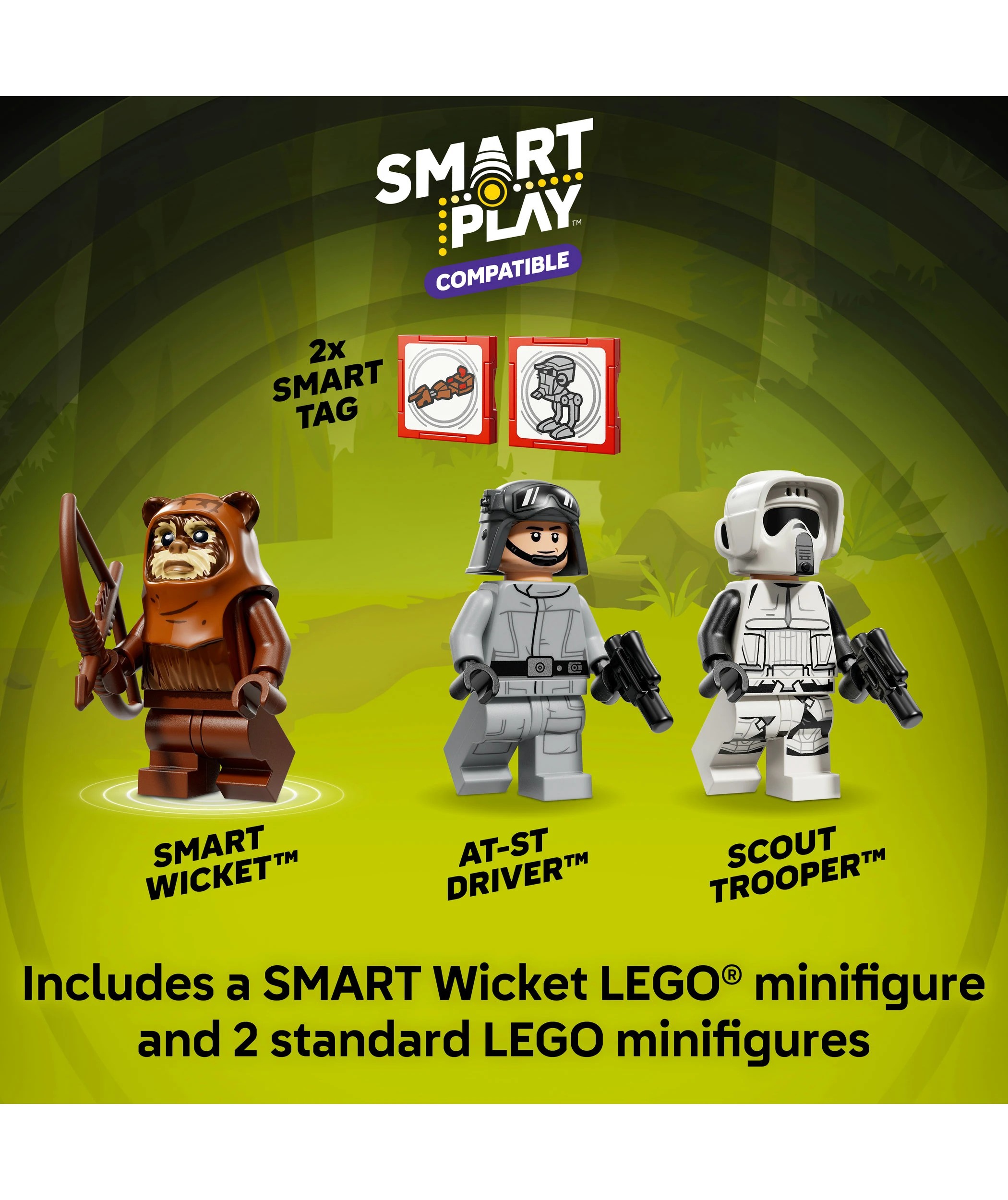 6 LEGO Star Wars SMART Play: AT-ST Attack on Endor 75424, 6 of 11