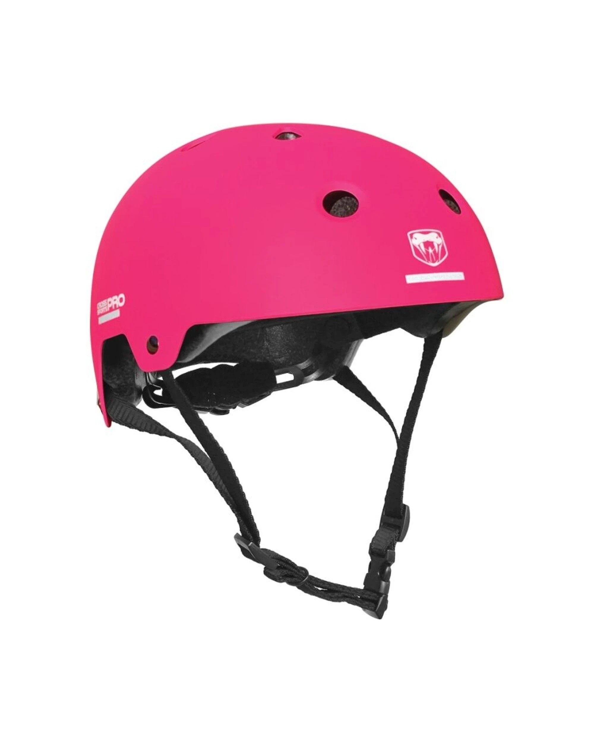 1 Adrenalin Skate Cross Sports Pro Bike/Skateboard Helmet 8Y+ - Pink, 1 of 1