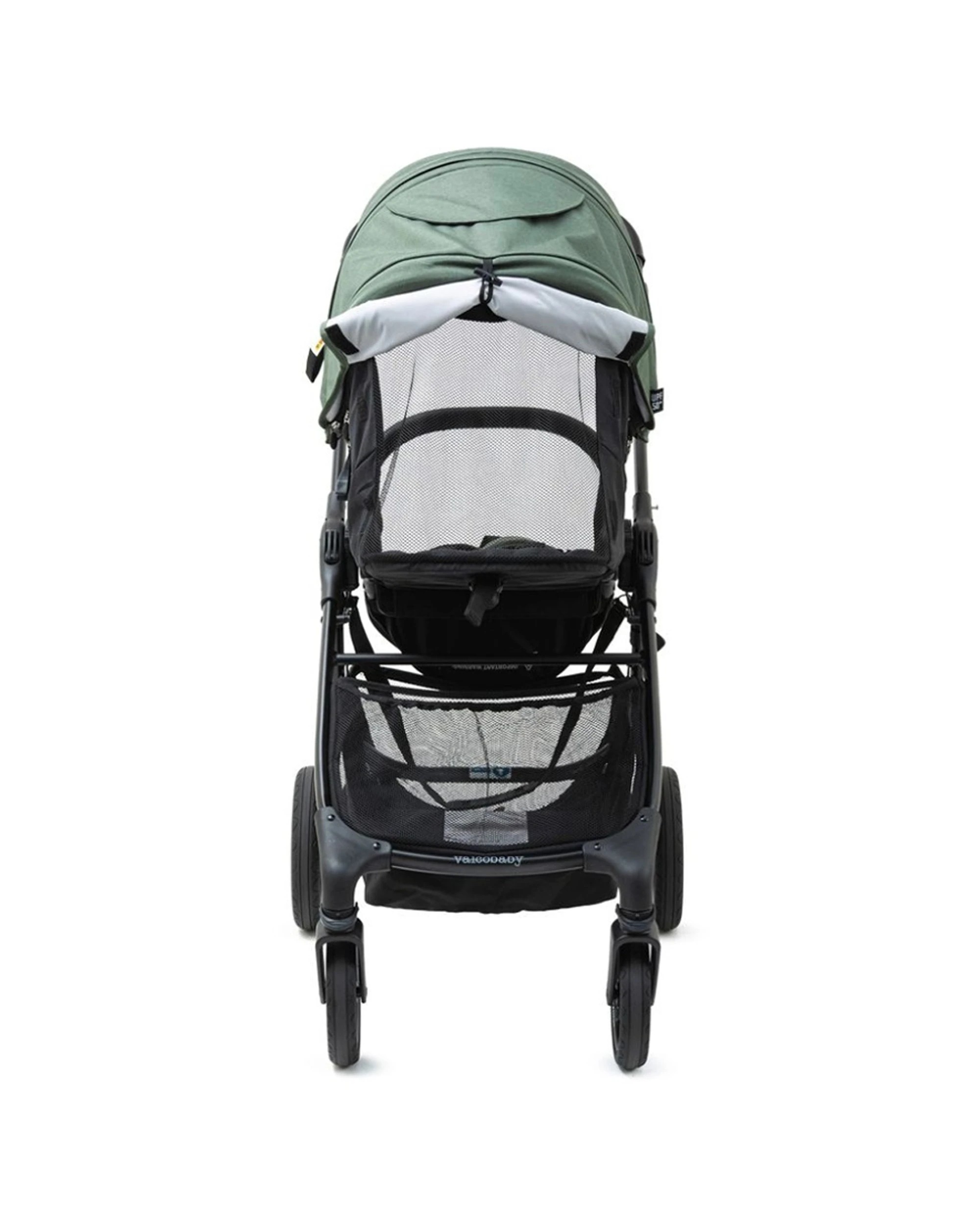 4 Valcobaby Trend Ultra Elite Stroller Pram Reversible One-Hand Fold Infinity - Green, 4 of 9