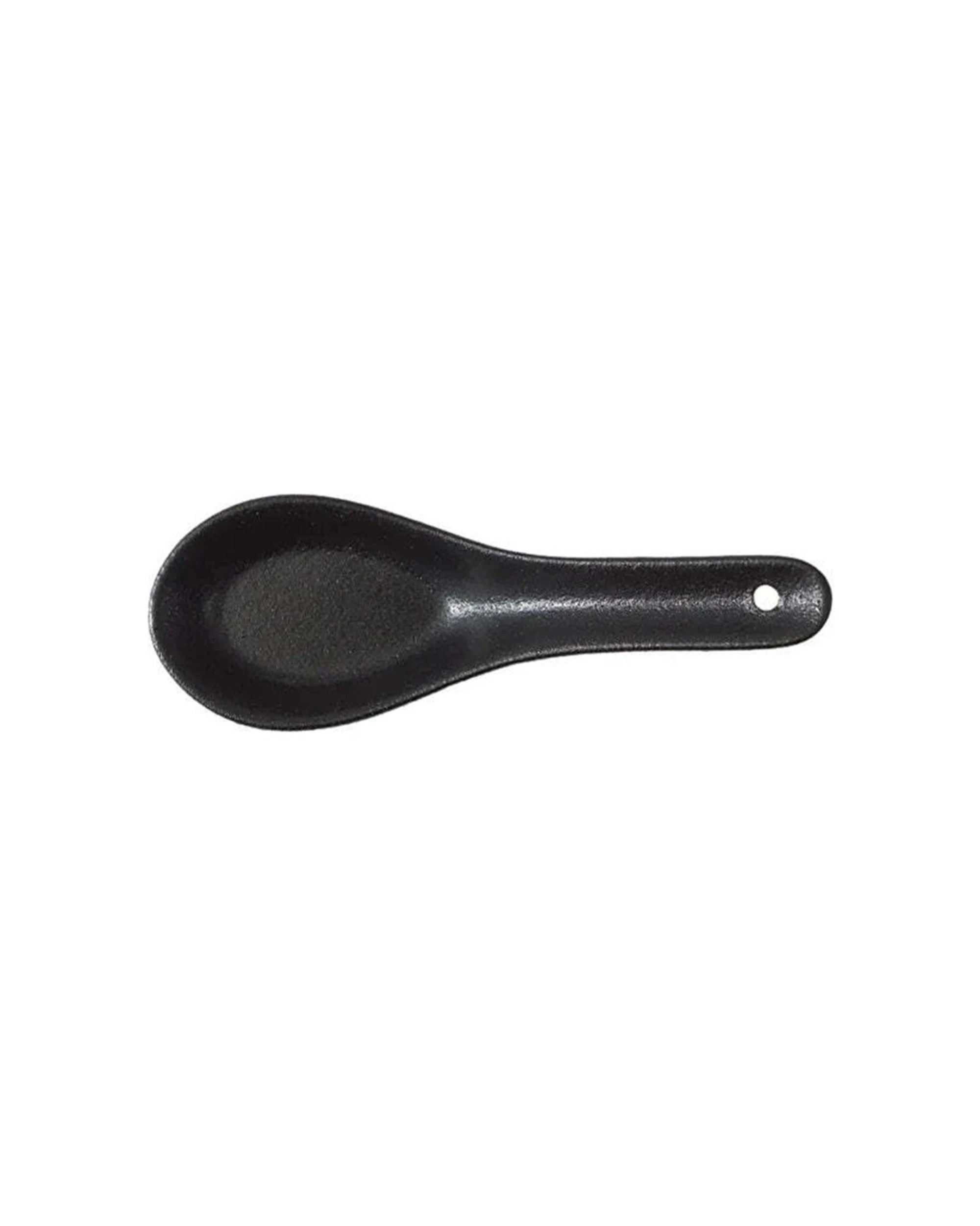 4 Maxwell & Williams 8x Caviar Spoon 13.5cm Porcelain Elegant Tableware - Black, 4 of 5