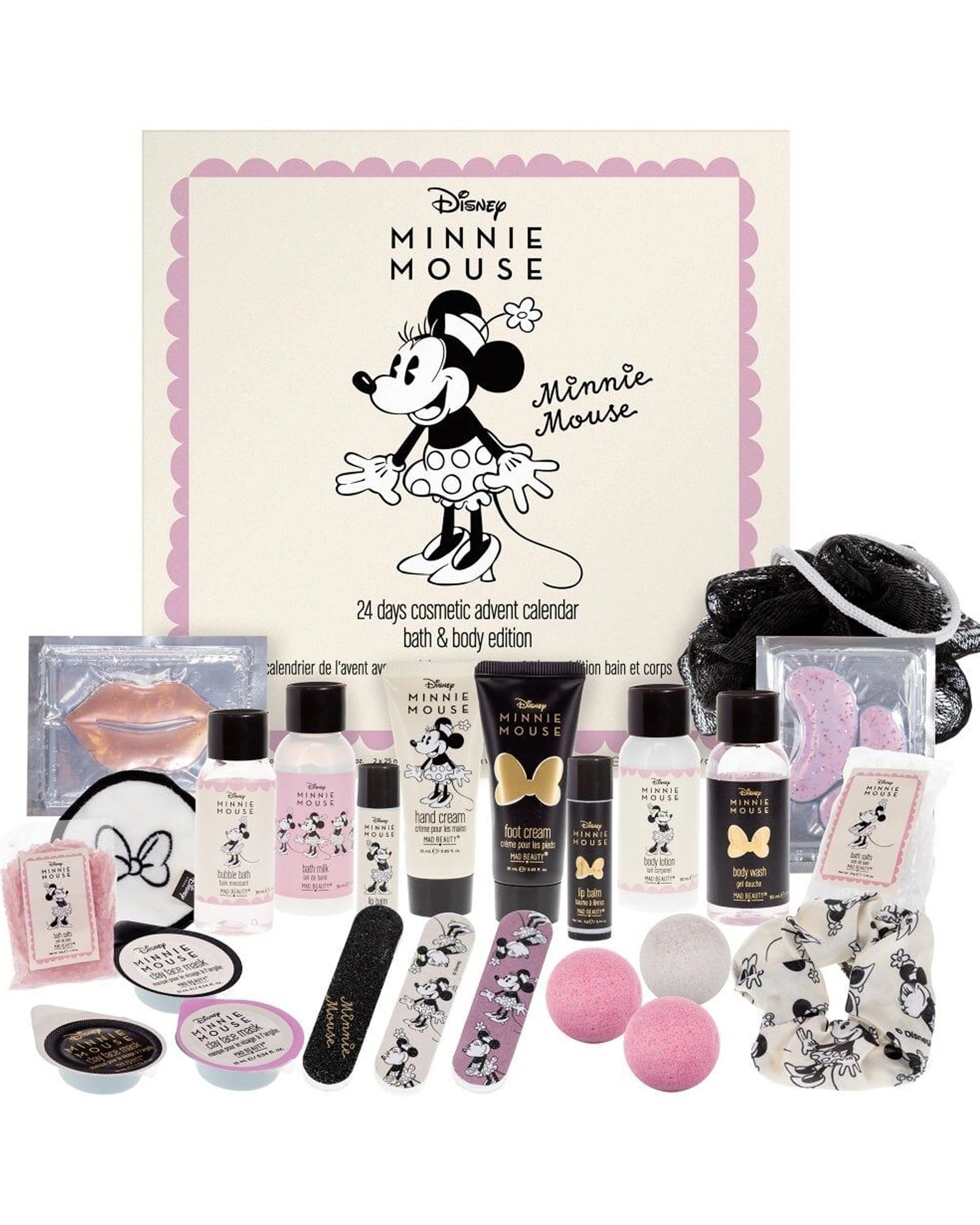 3 Disney Bow Magic 24 Day Beauty & Body Care Advent Calender Minnie Mouse - Multi, 3 of 3