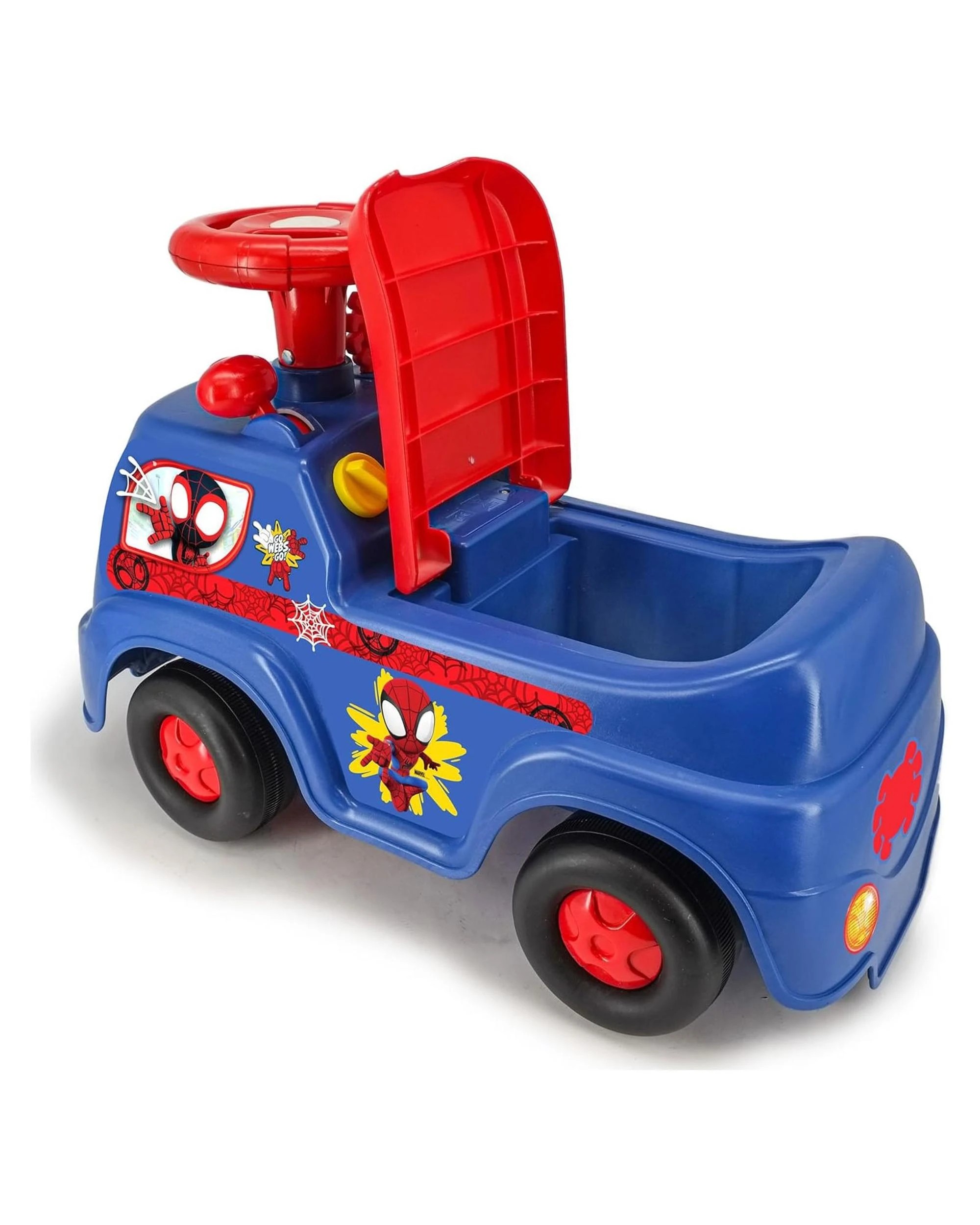 2 Disney Spider-Man Lights N Sounds Spidey Racer Ride-On Toy, 2 of 5