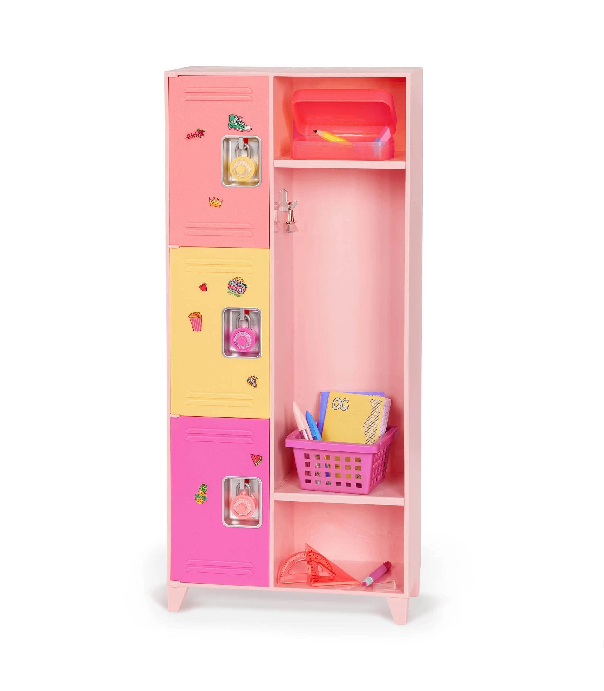 4 Our Generation School Spirit Locker Set - Multi, 4 of 5