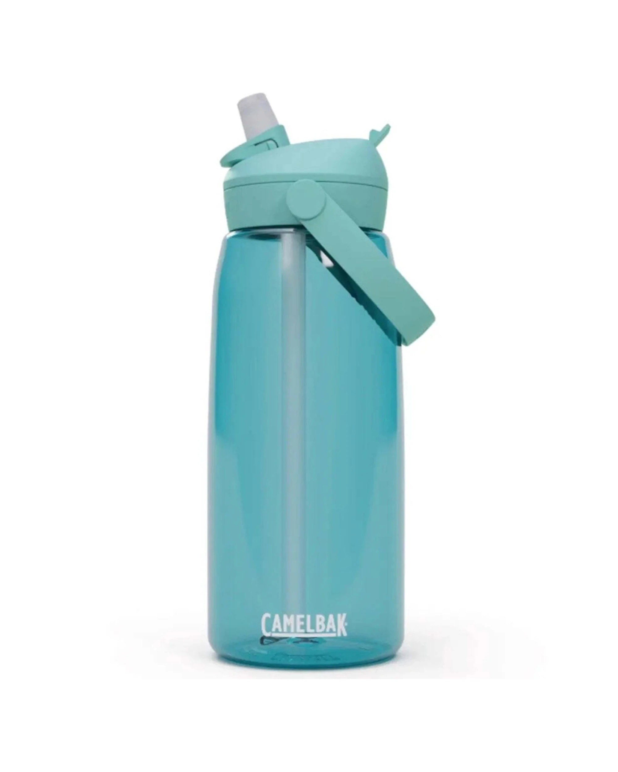 1 Camelbak Thrive Flip Straw Drink Bottle Lightweight Durable Leakproof 1L Cove - Blue, 1 of 4