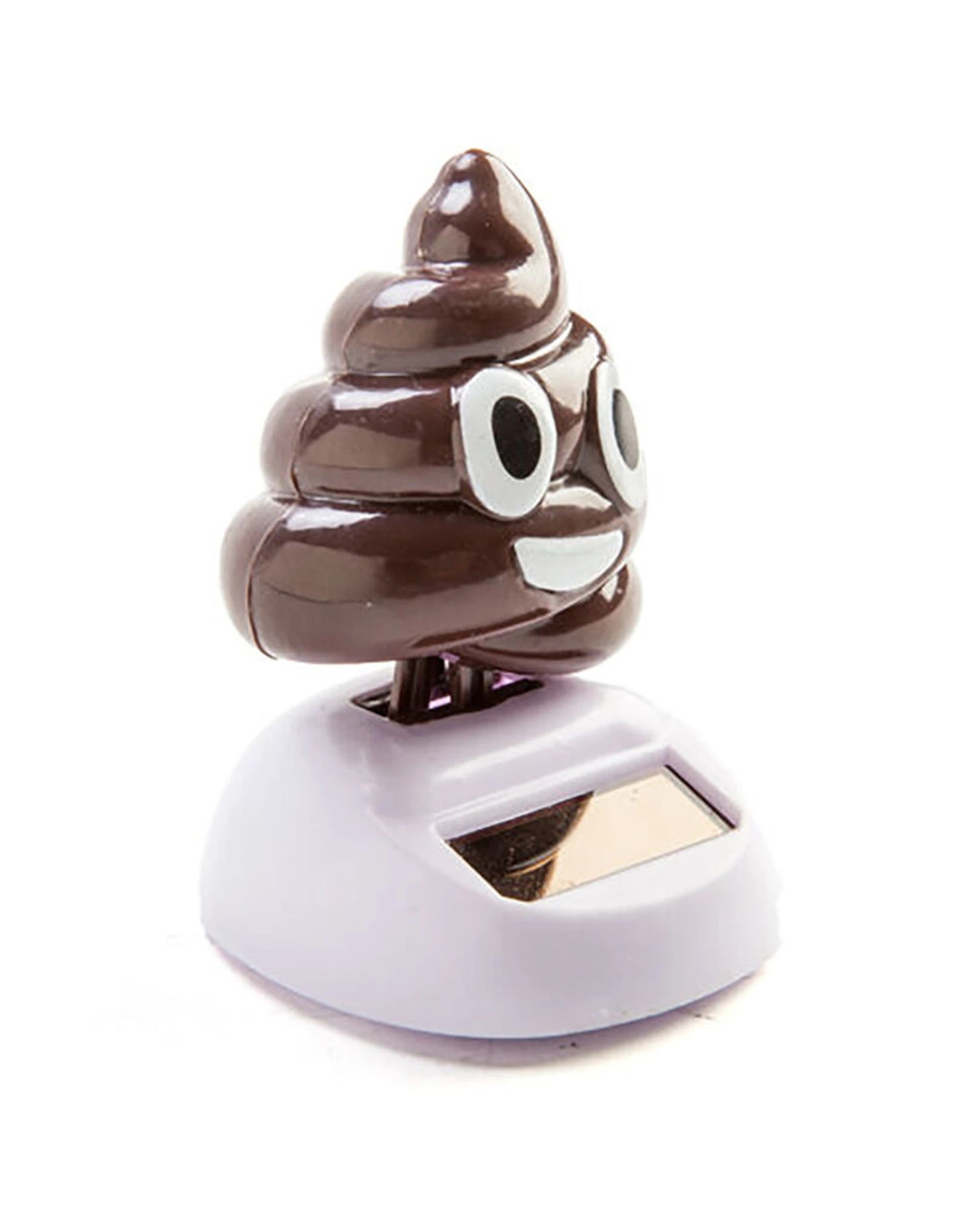 2 Koolface Solar Dancing Poo Desk & Car Dashboard Figure Toy - Brown, 2 of 3