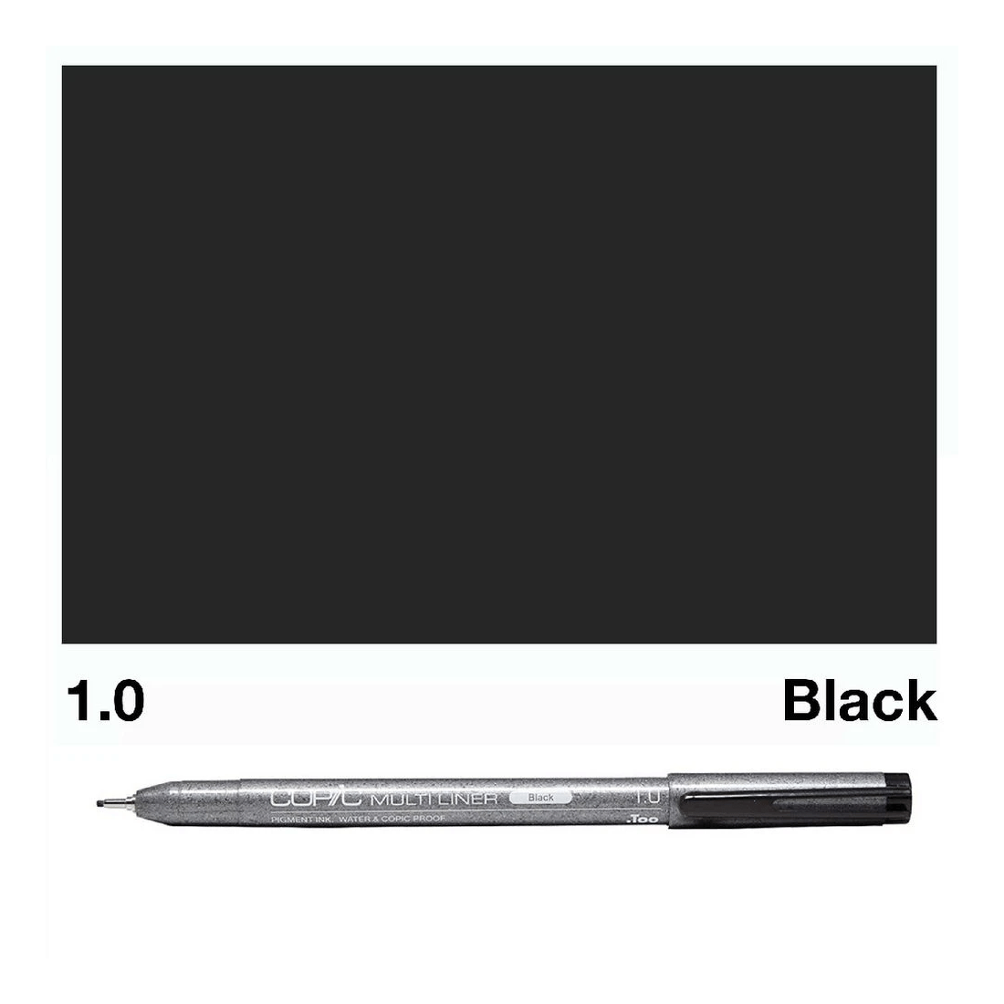 2 Copic Multiliner Marker 1.0mm Black, 2 of 2
