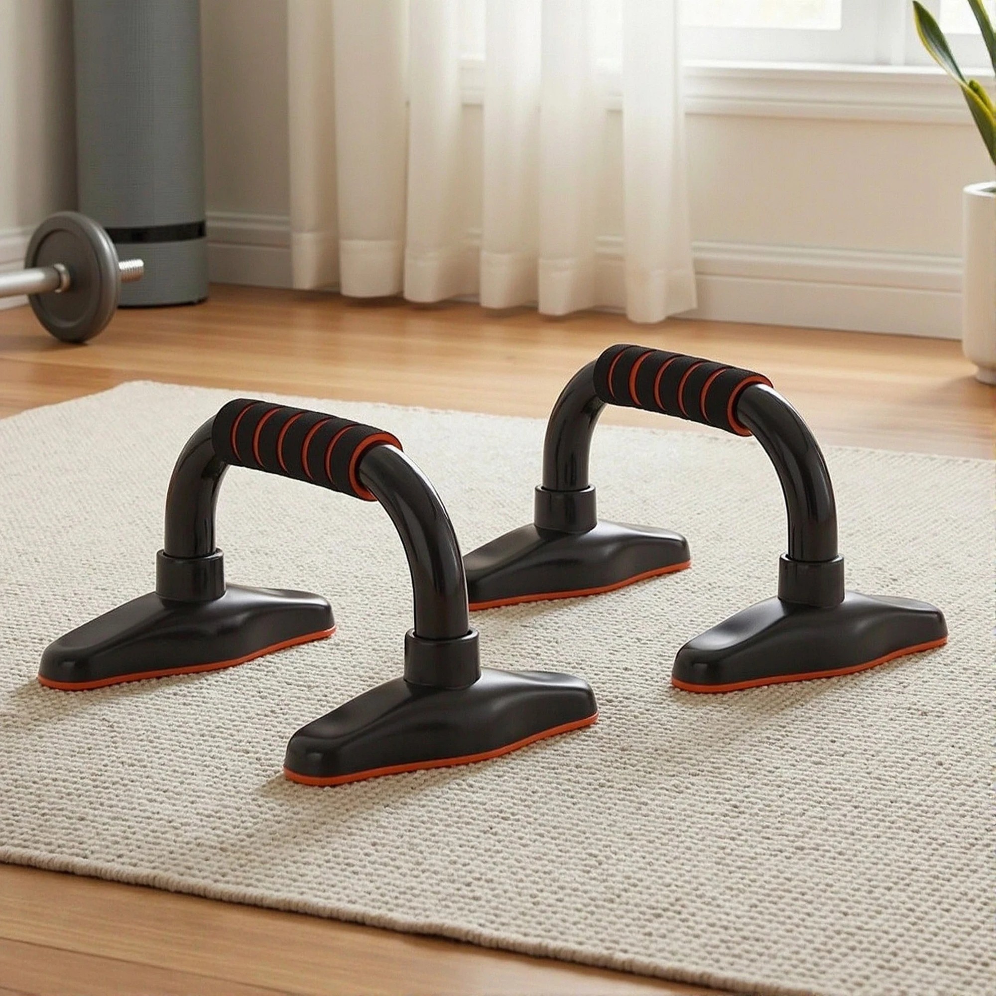 10 Everfit Push Up Bars Stands Parallel Handles Home Gym Fitness Strength Training - Multi, 10 of 10