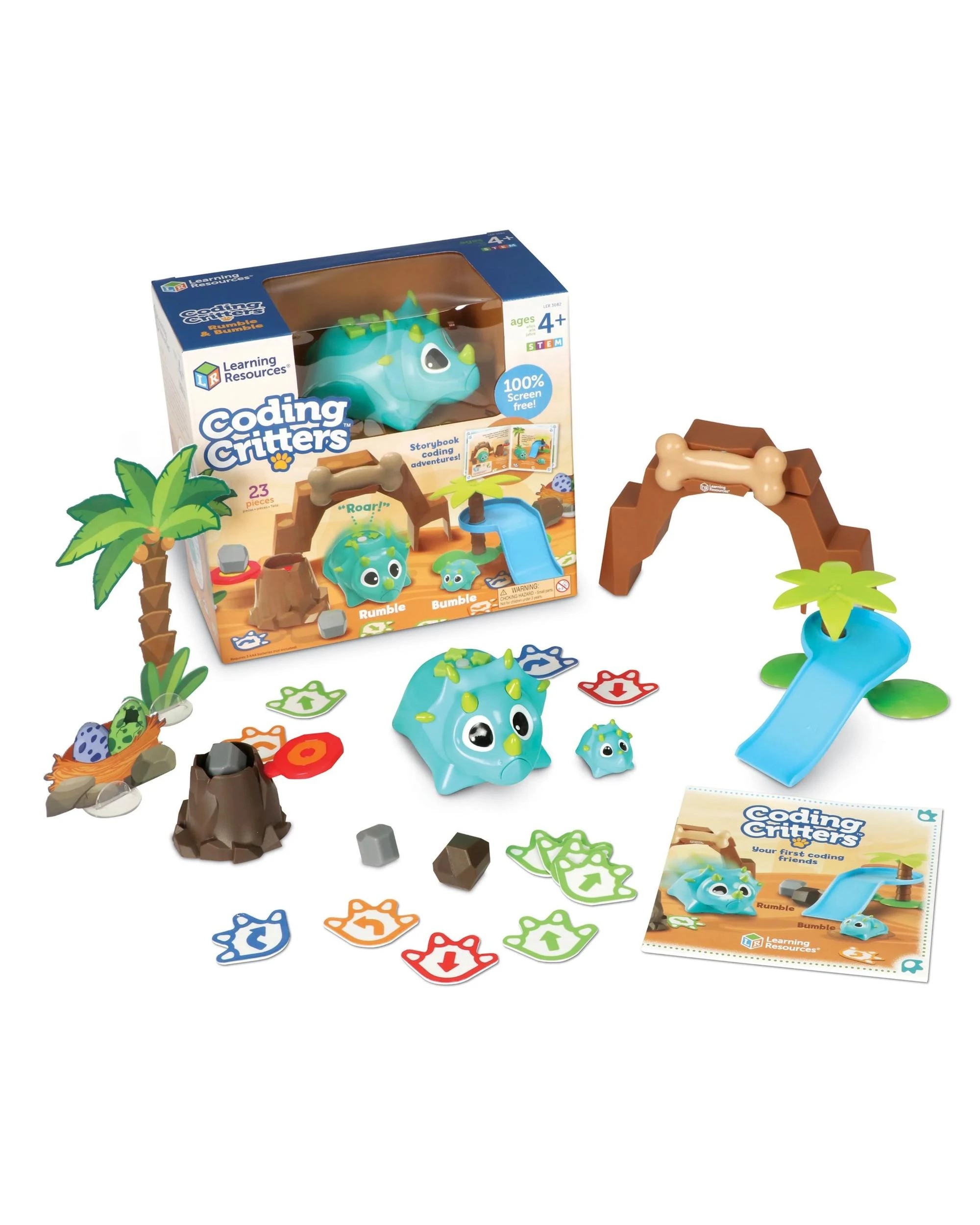 2 Learning Resources Coding Critters Rumble and Bumble, 2 of 8