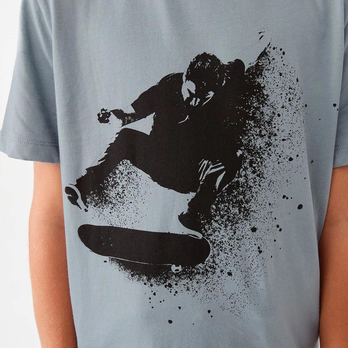 4 Short Sleeve Print T-shirt Trde Skate, 4 of 8