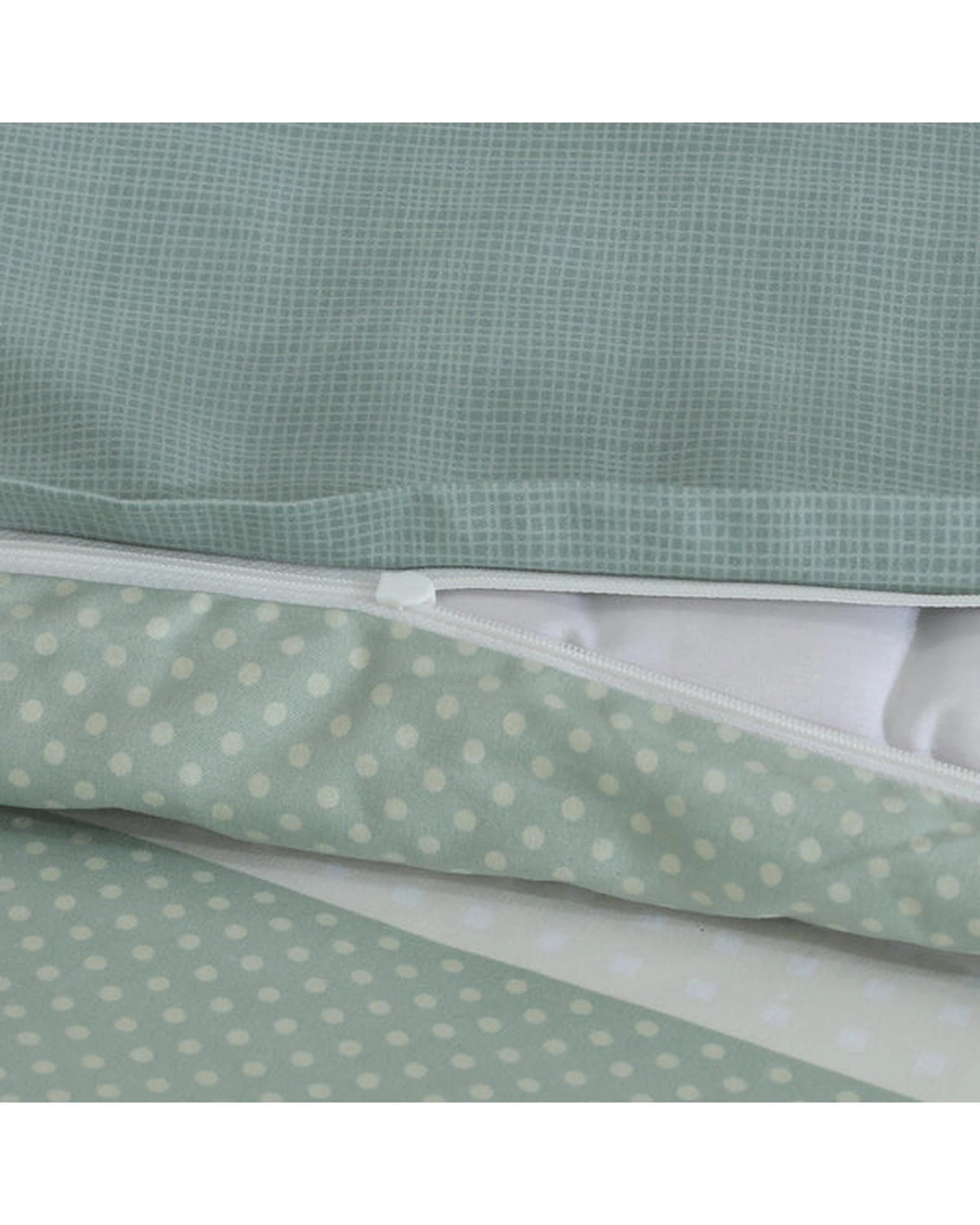 3 Amsons Quilt Cover Set - Double Bed - Green, 3 of 5