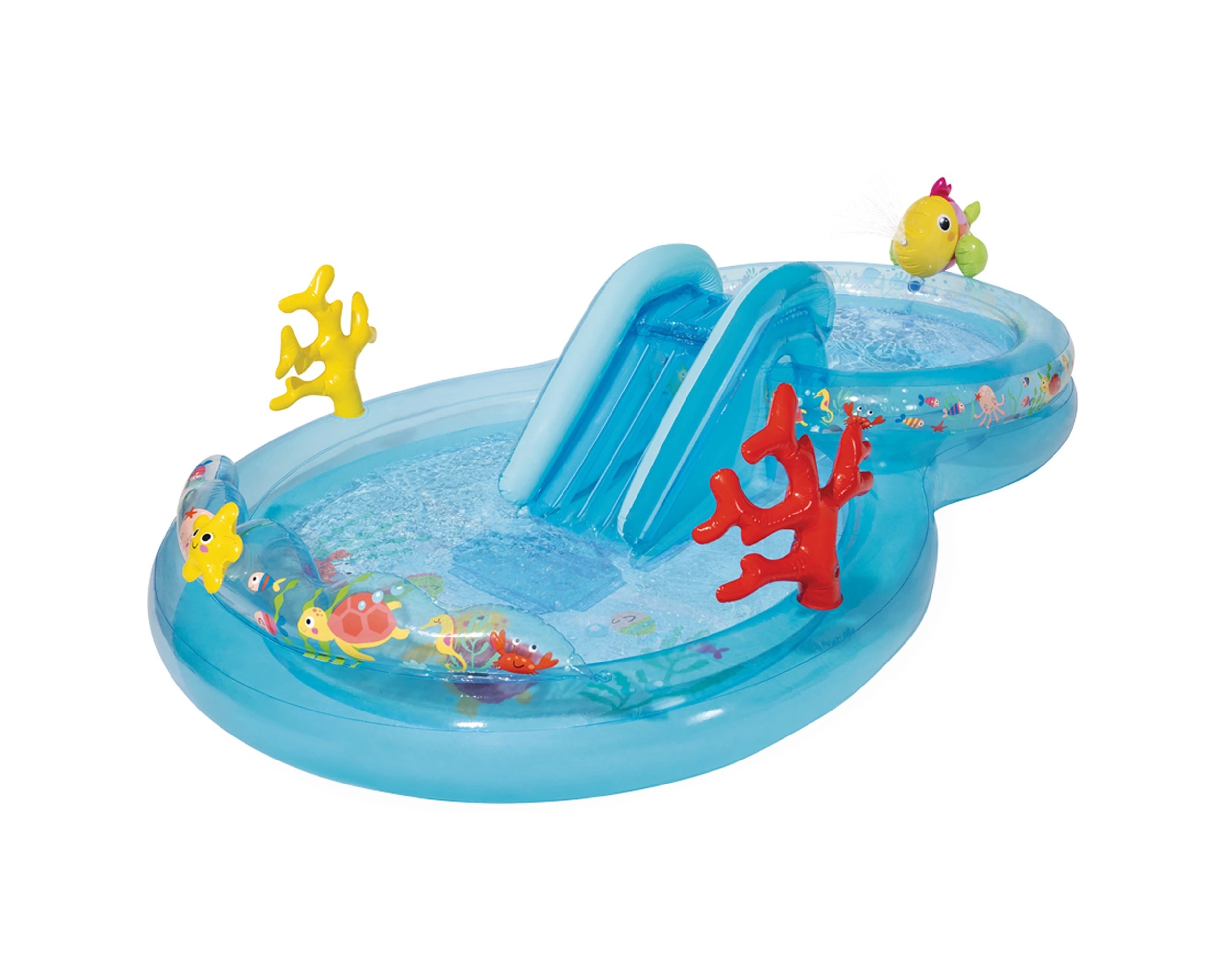 1 INTEX Under The Sea Play Center Kids Child Inflatable Pool 3.10m Vinyl - Blue, 1 of 9