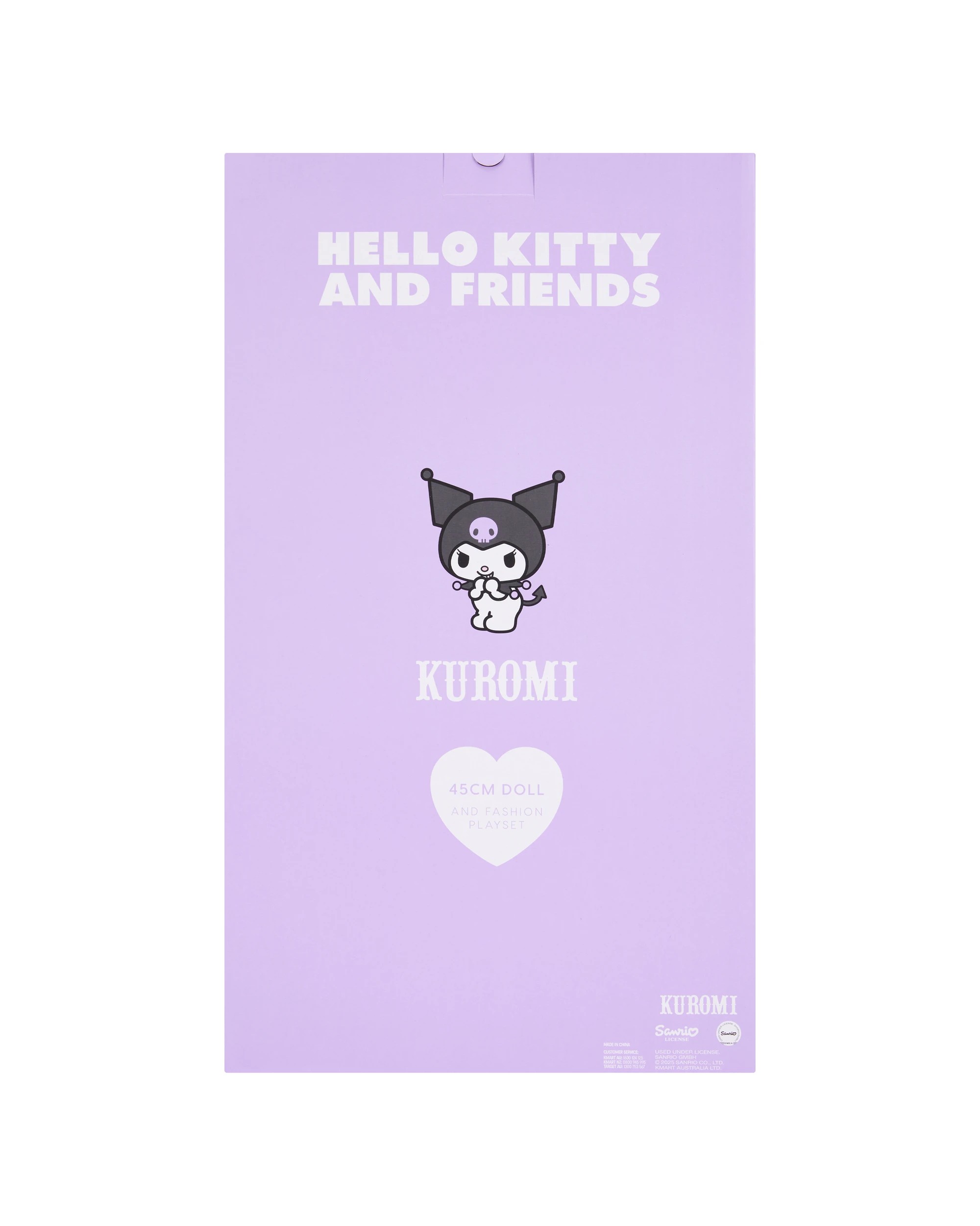 7 45cm Hello Kitty and Friends Kuromi Doll and Fashion Playset, 7 of 7