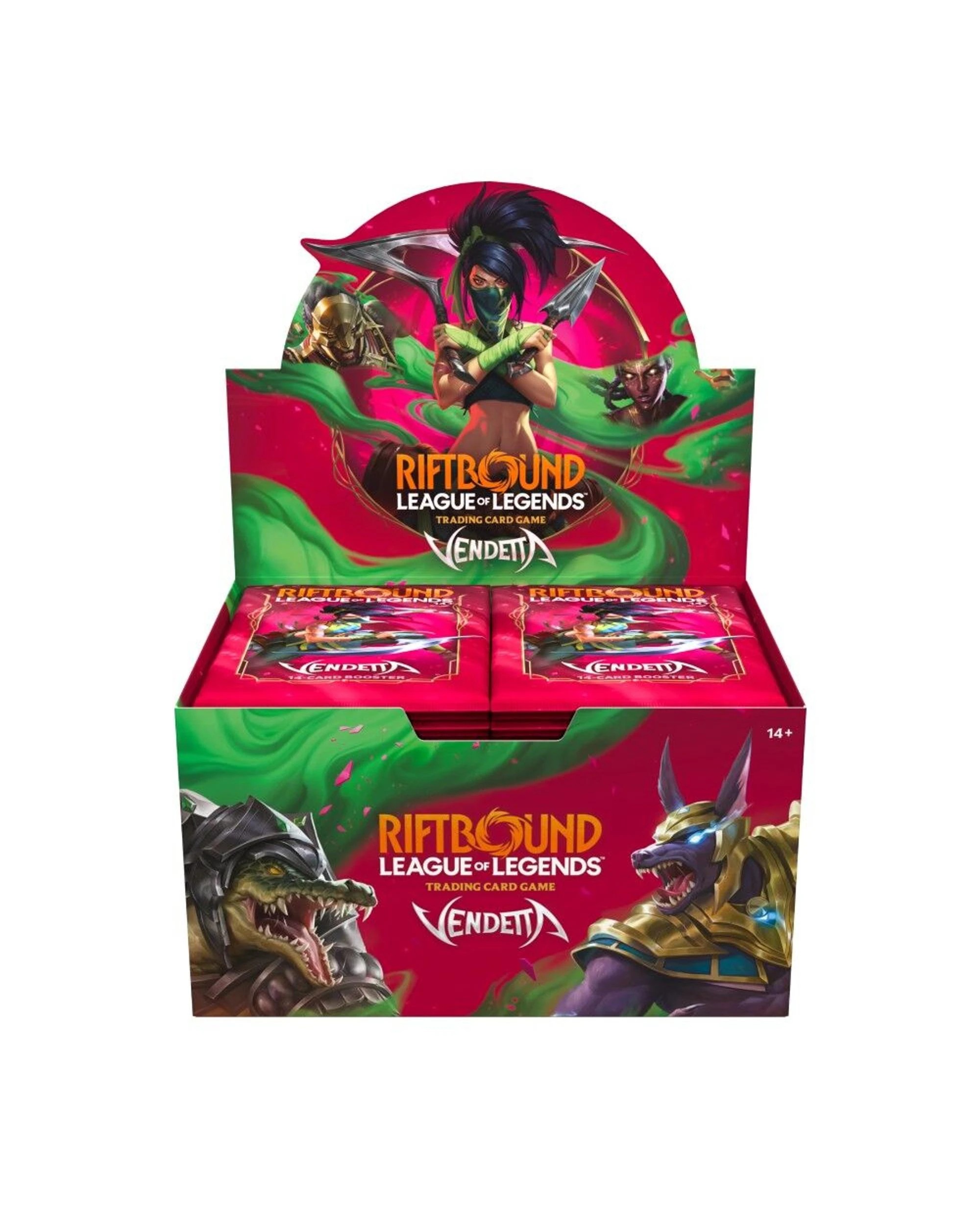 1 Riftbound: League of Legends TCG: Vendetta Booster Box, 1 of 2