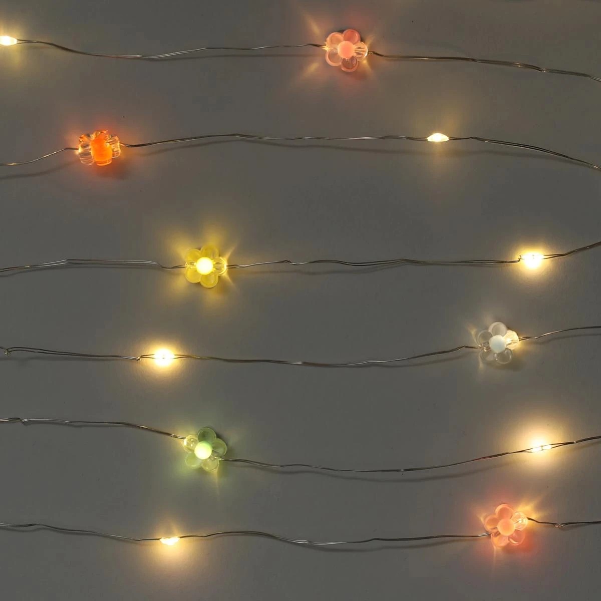 5 Mini Flower Wire Lights, 5 of 9