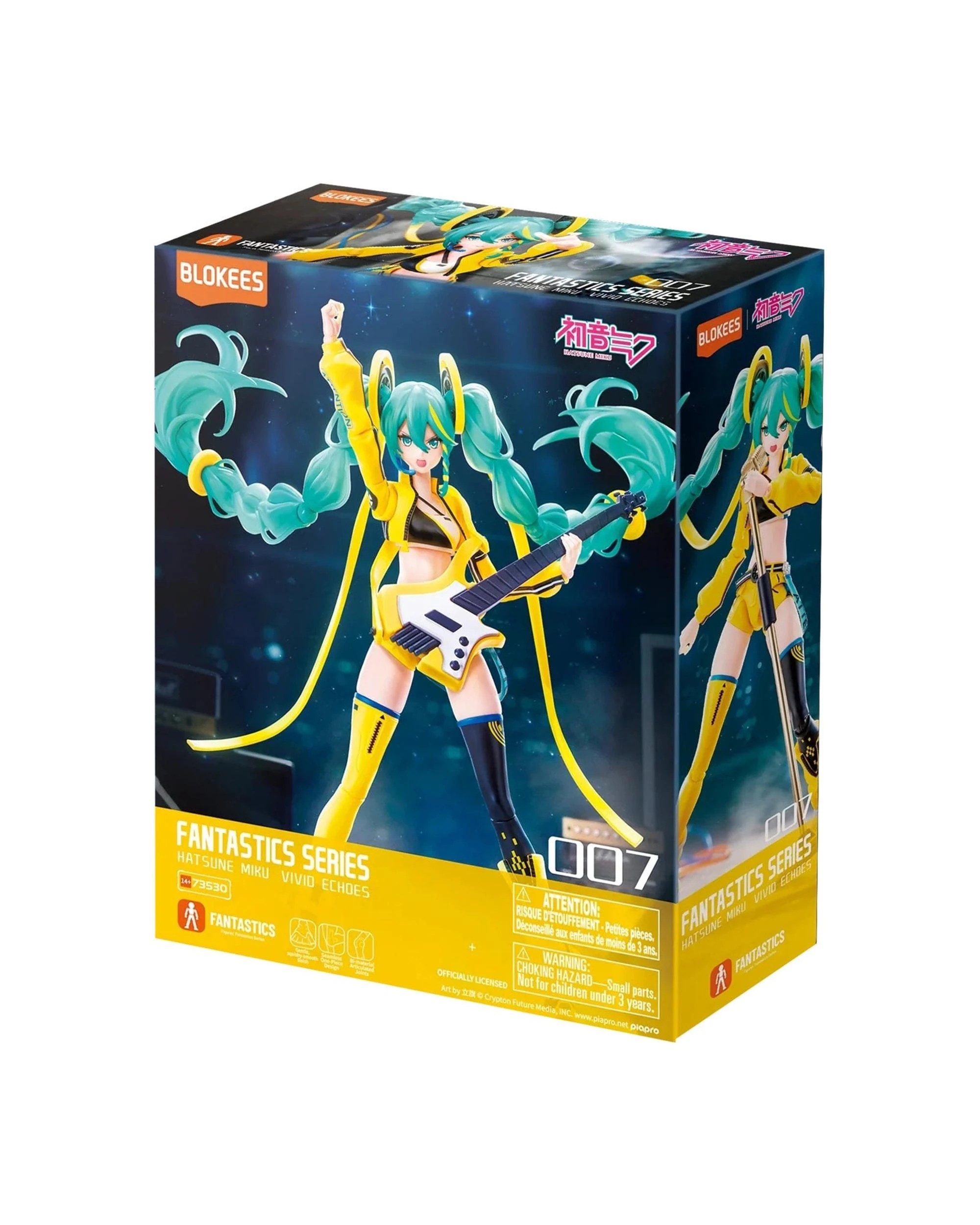 1 Blokees Fantastics Series Hatsune Miku Vivid Echoes Model Kit, 1 of 4